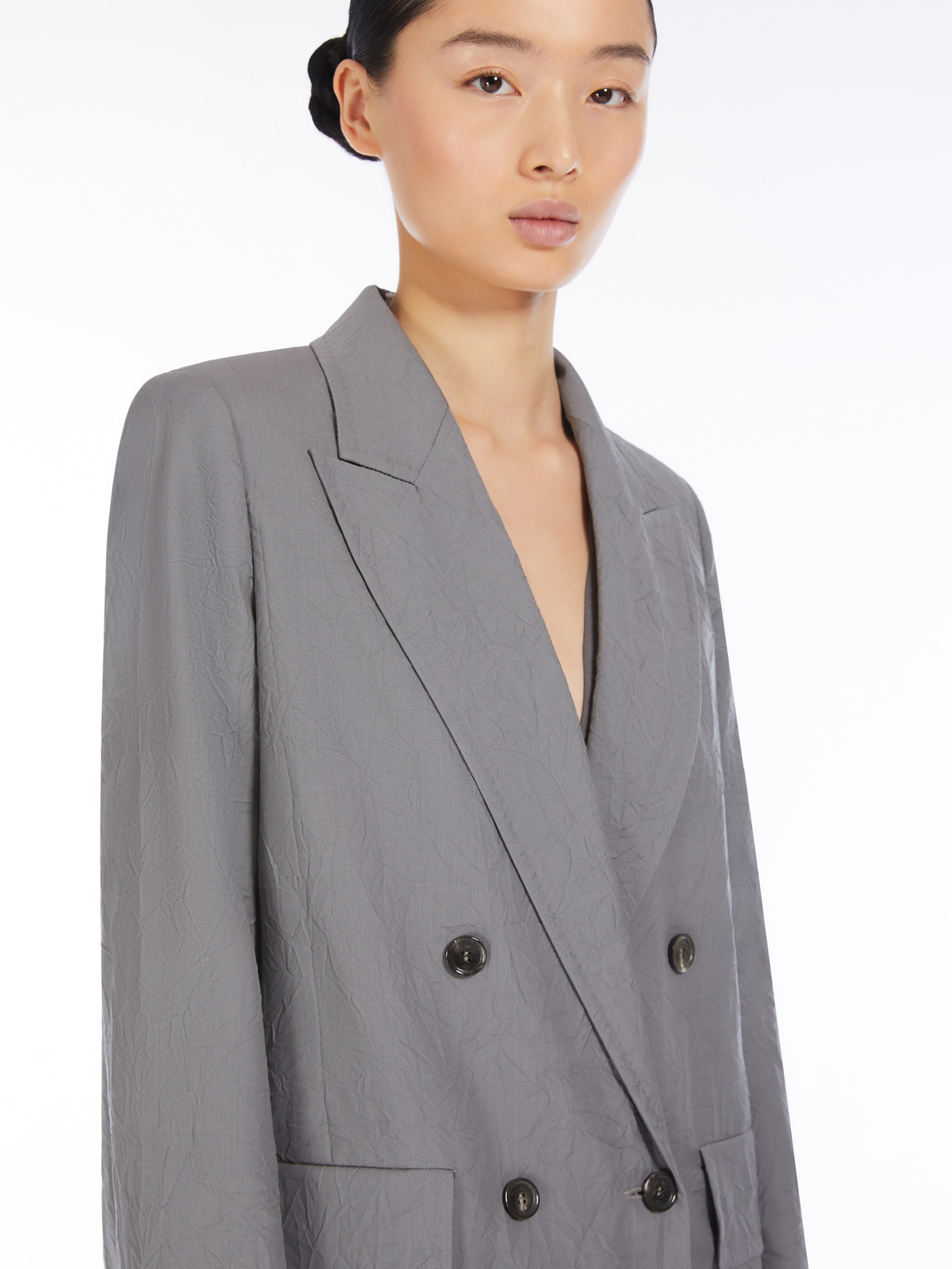 ABAVO1234 Oversized wool cloth blazer - 5