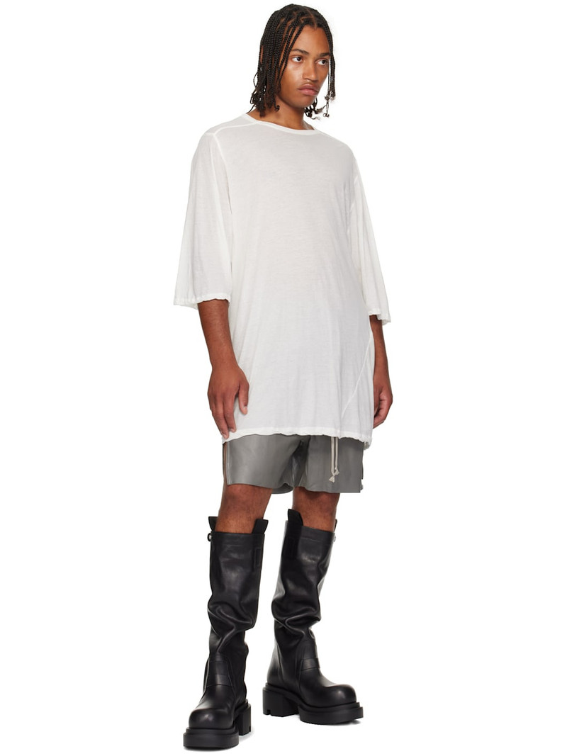 Rick Owens White Concordians Jumbo S/S T-shirt outlook