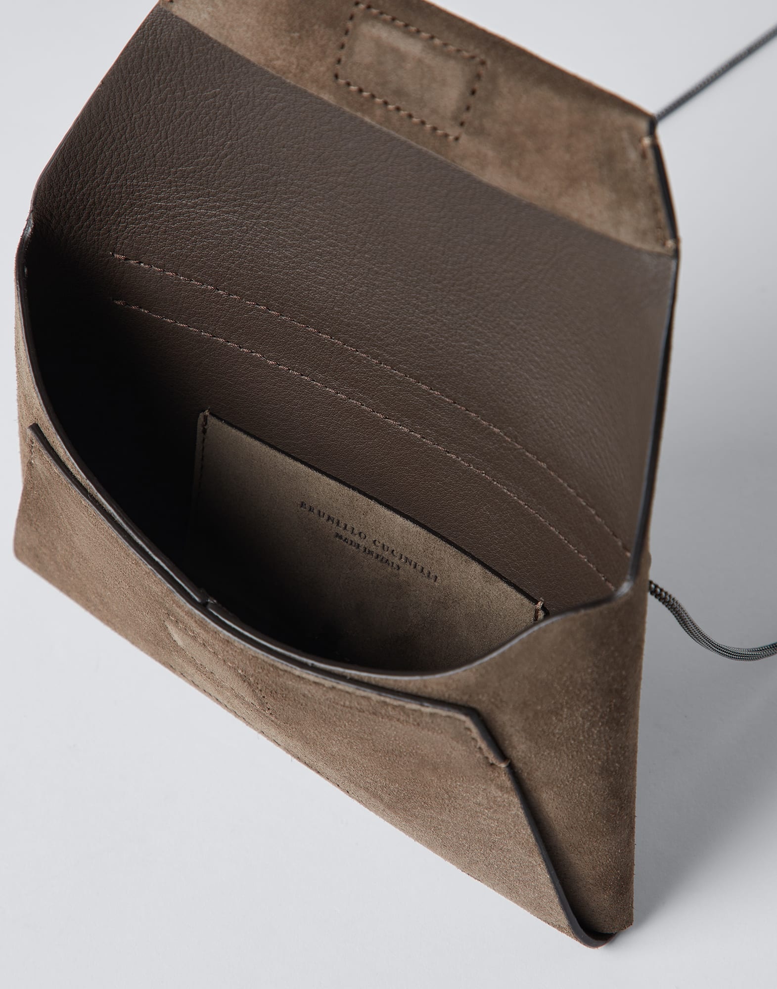 【★エレガント★】Brunello Cucinelli ☆ ポーチバッグ BRUNELLO CUCINELLI Bead-embellished suede shoulder bag | NET