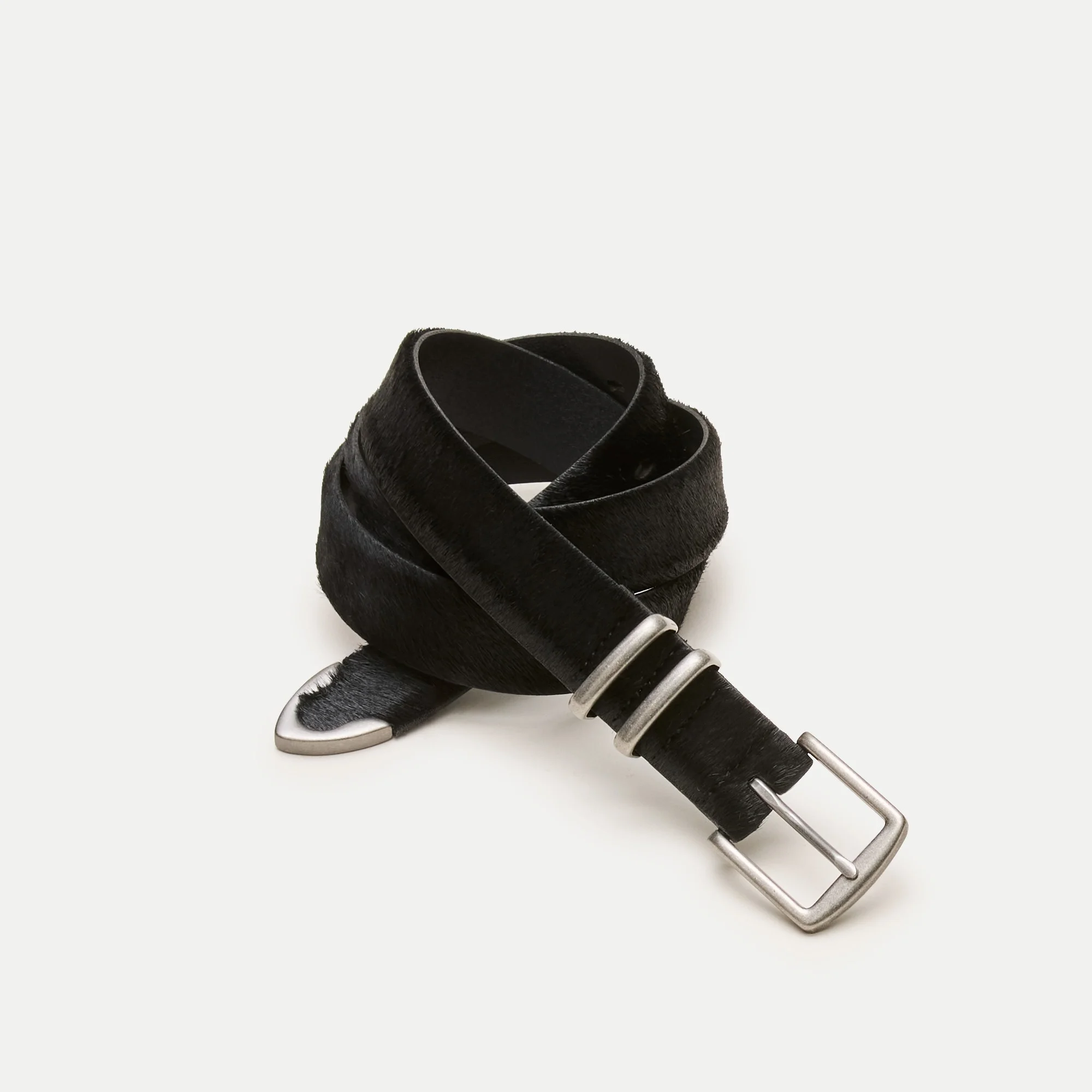 Eckhaus Latta x J.Crew calf hair belt - 1