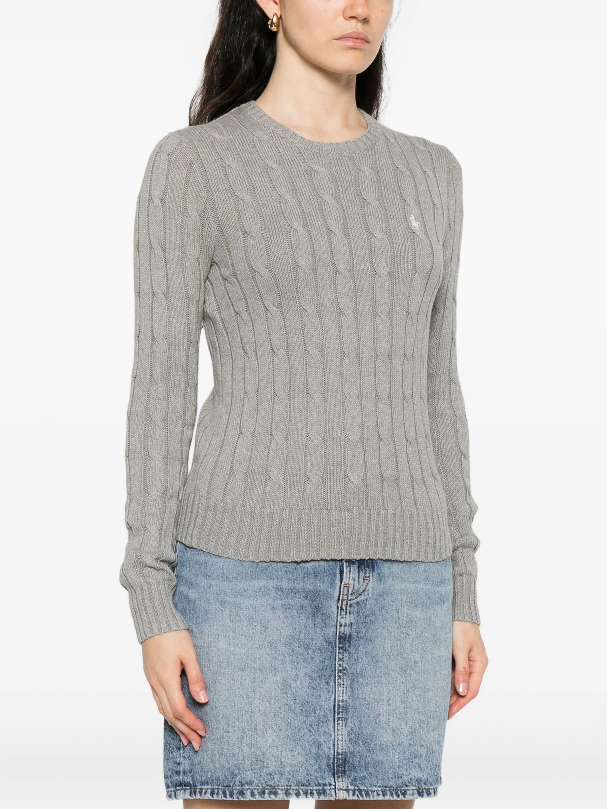 Ralph Lauren Cable-knit Crew-neck Sweater - 3