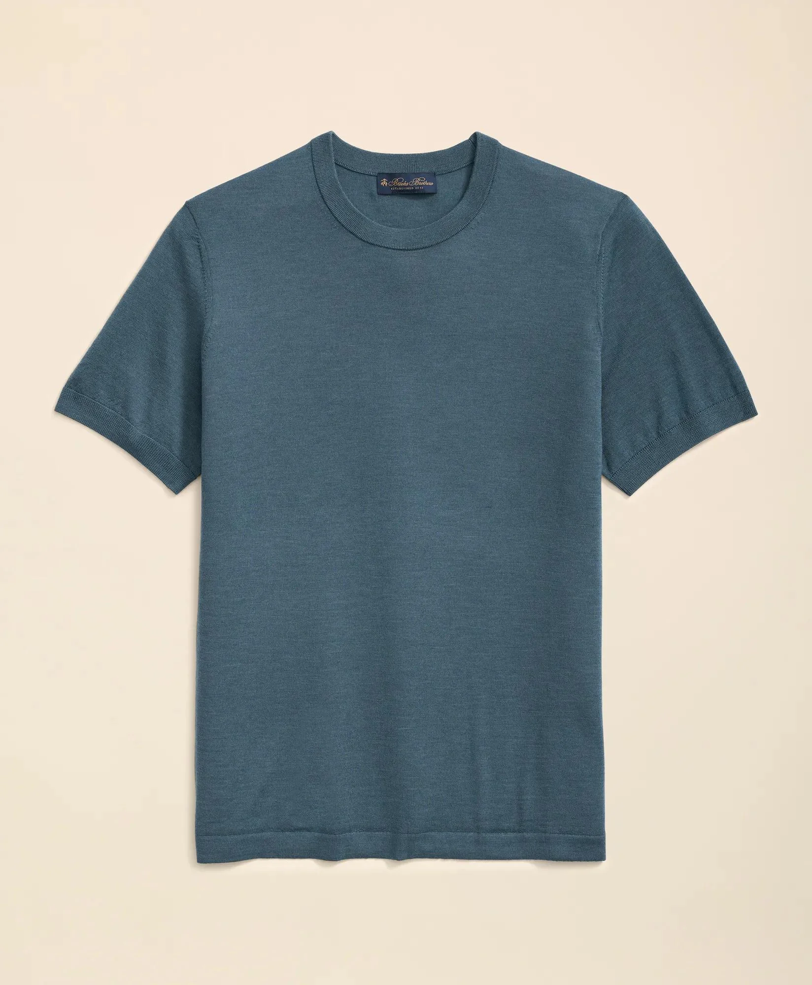 Lightweight Luxe All-Season Sweater, Short Sleeve Crewneck - 1