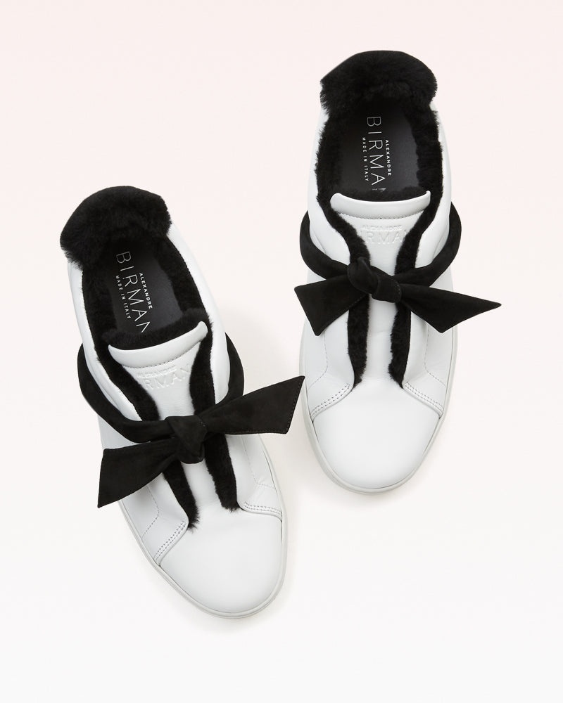 CLARITA SNEAKER SHEARLING BLACK - 3