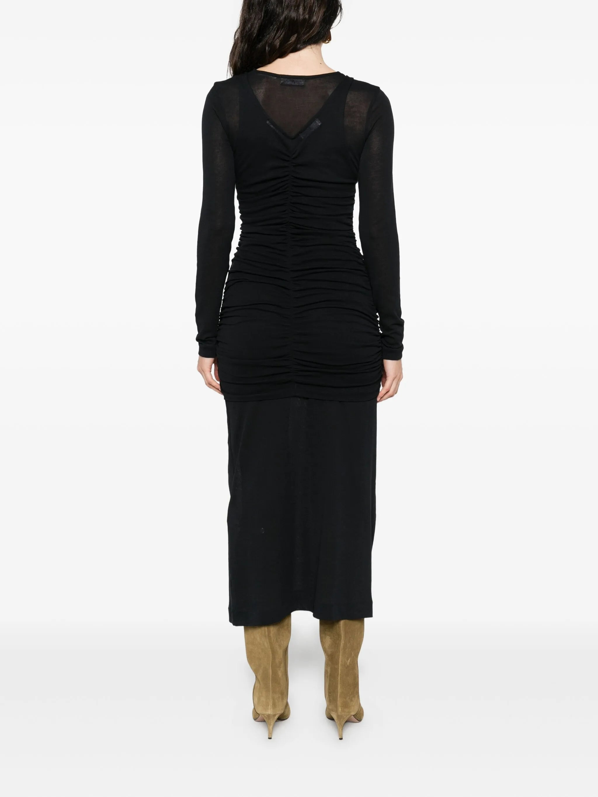 Bite Studios Rigel Layered Gathered Dress - 2