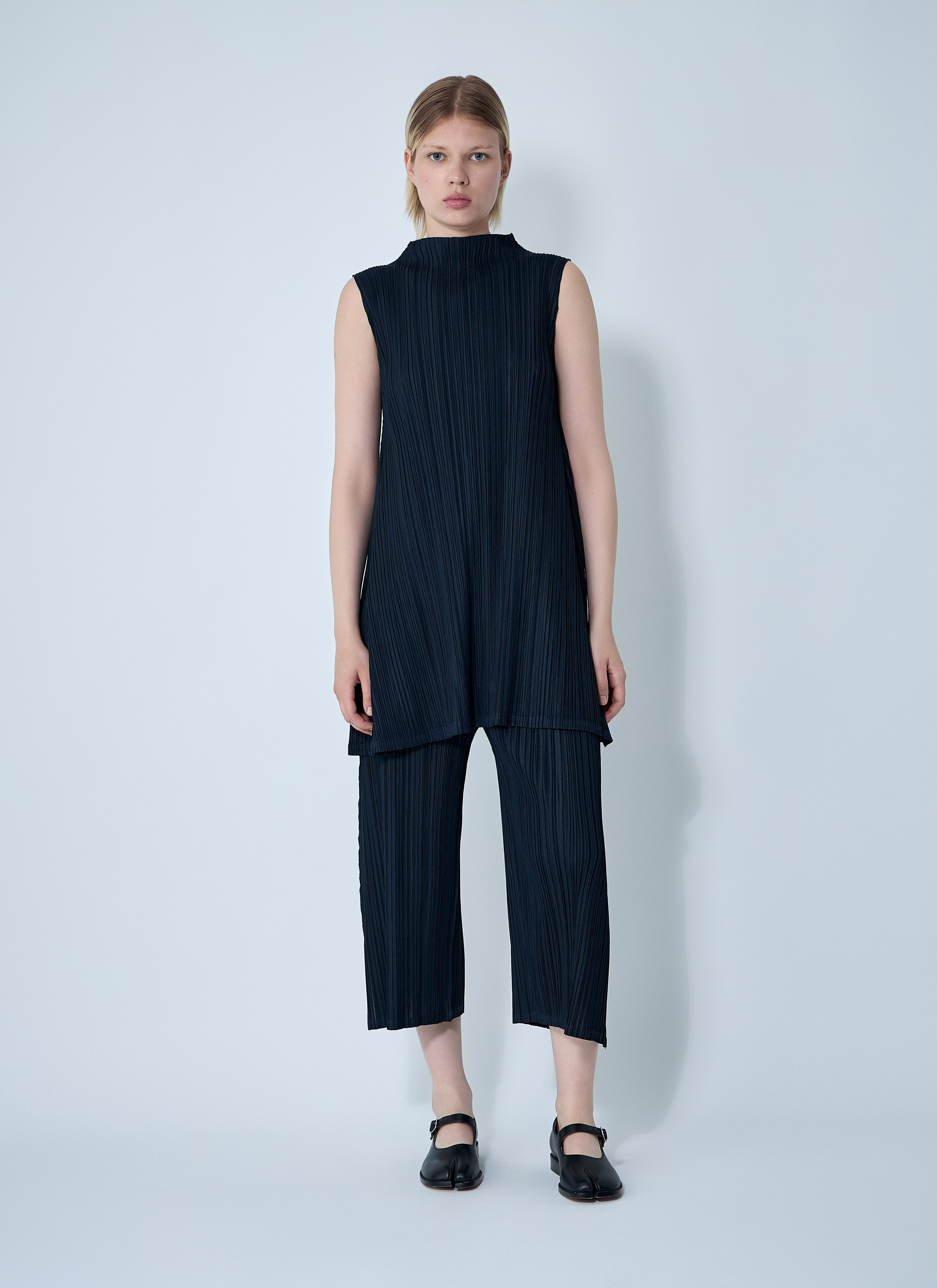 Pleats Please Issey Miyake Women Mellow Pleated Pants - 2