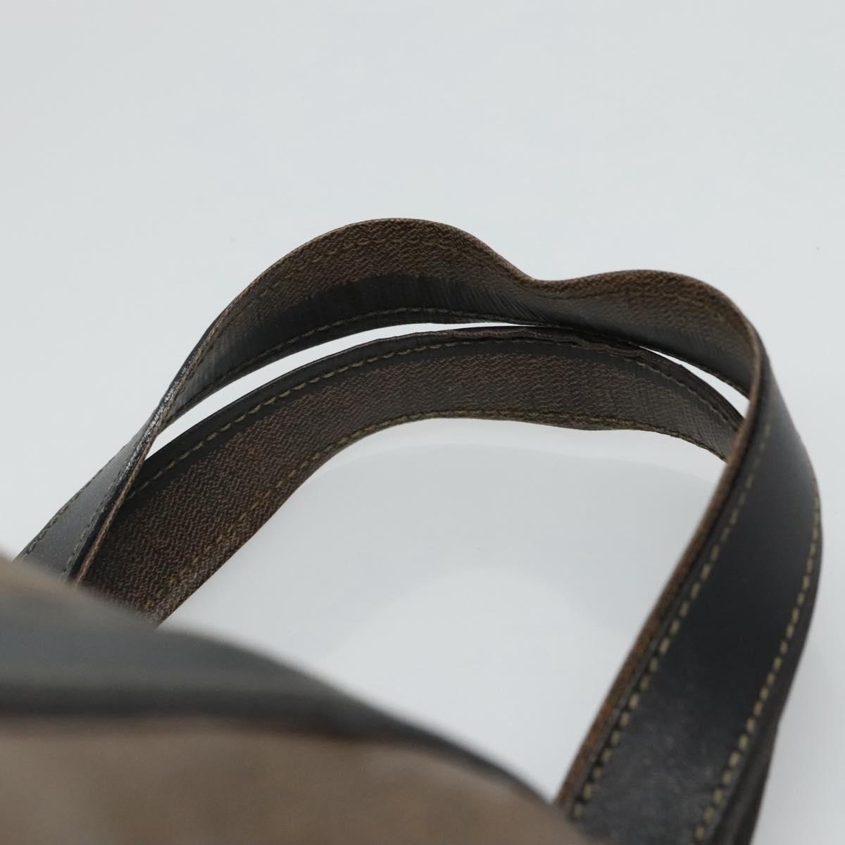 FENDI Pecan Canvas Hand Bag Coated Canvas Brown - 8