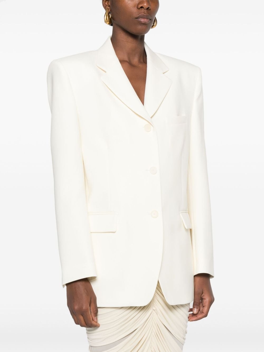 single-breasted blazer - 3