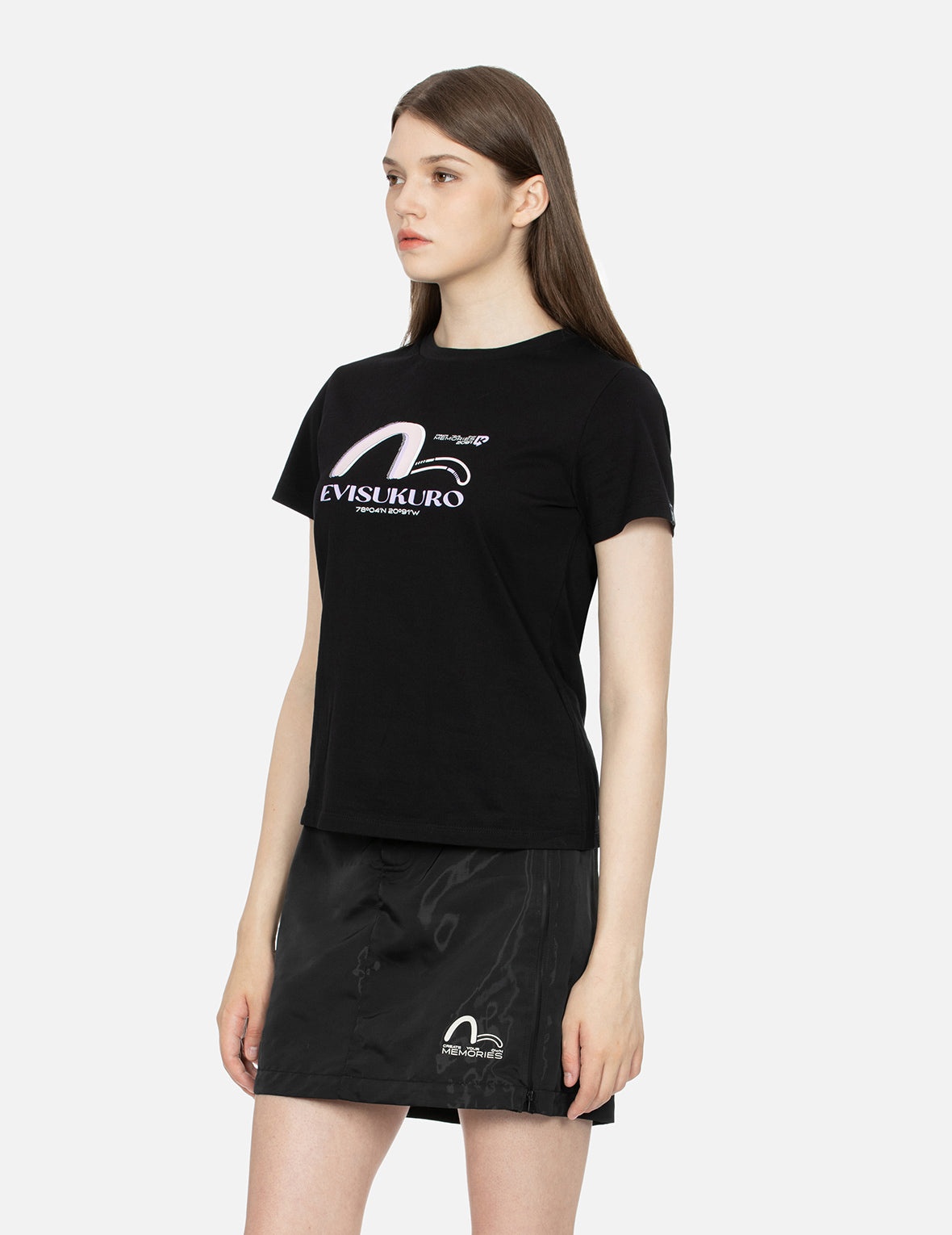 Seagull and Logo Print Regular Fit T-Shirt - 7