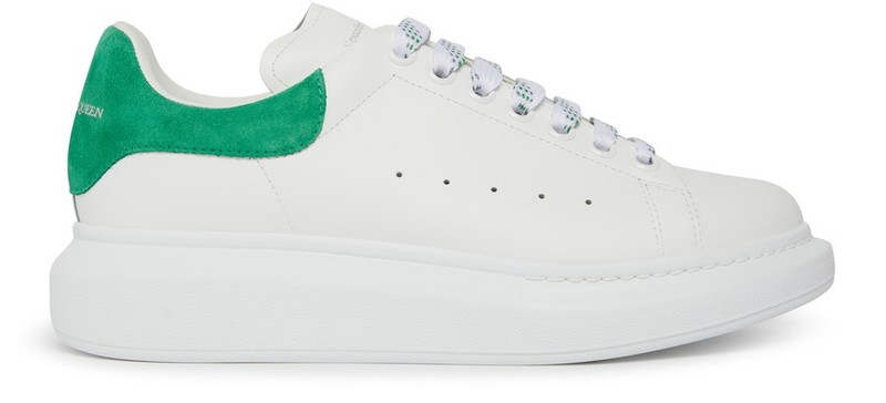 Oversized leather sneakers - 1