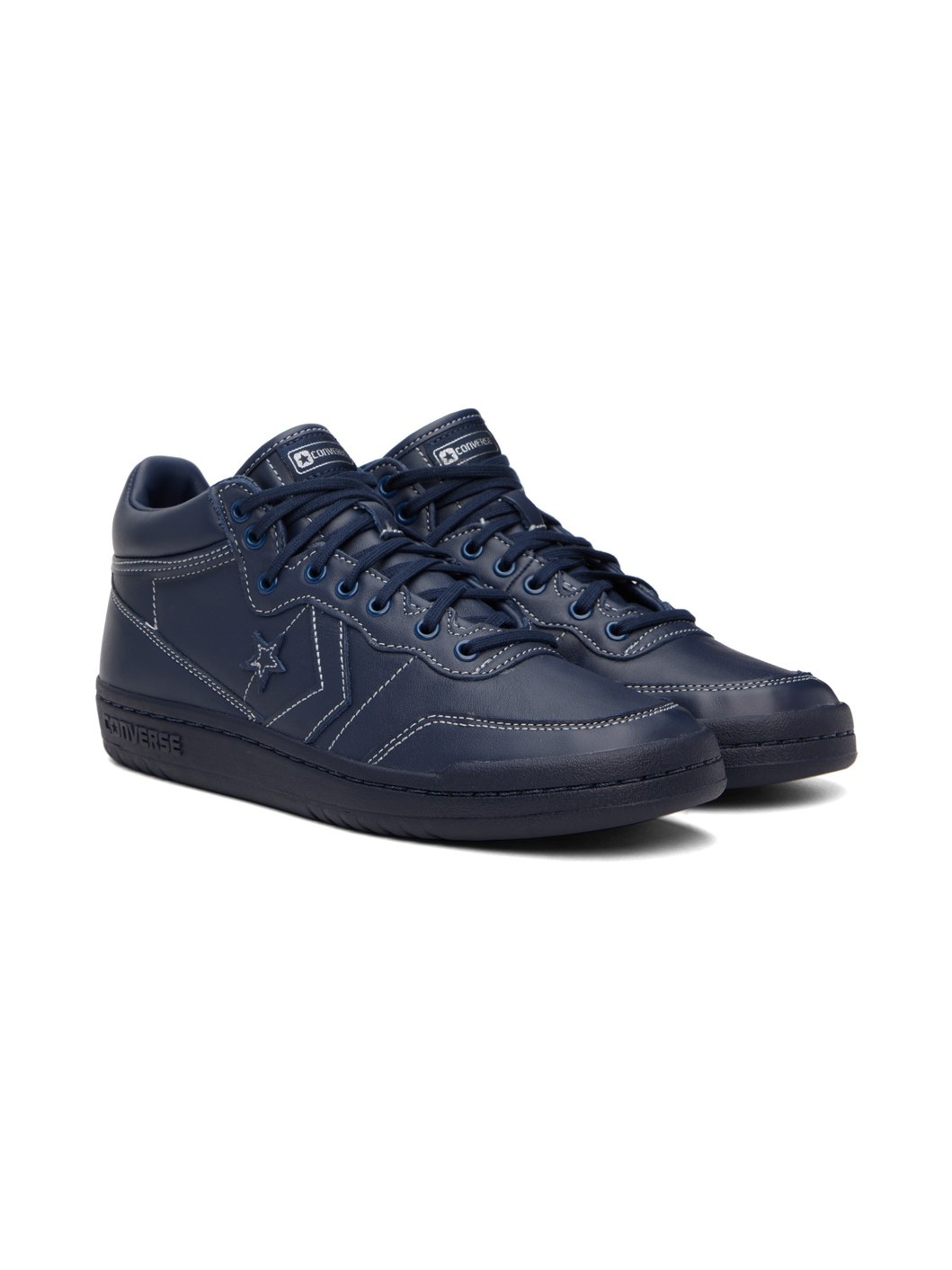 Navy Fastbreak Pro Sneakers - 4