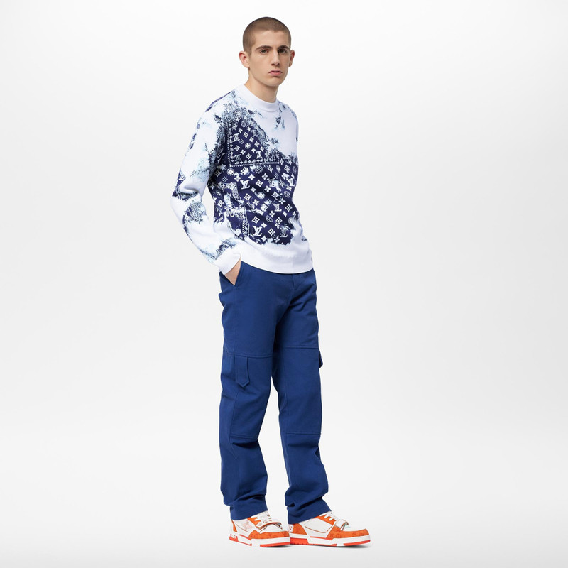 Louis Vuitton Monogram Bandana Crewneck outlook