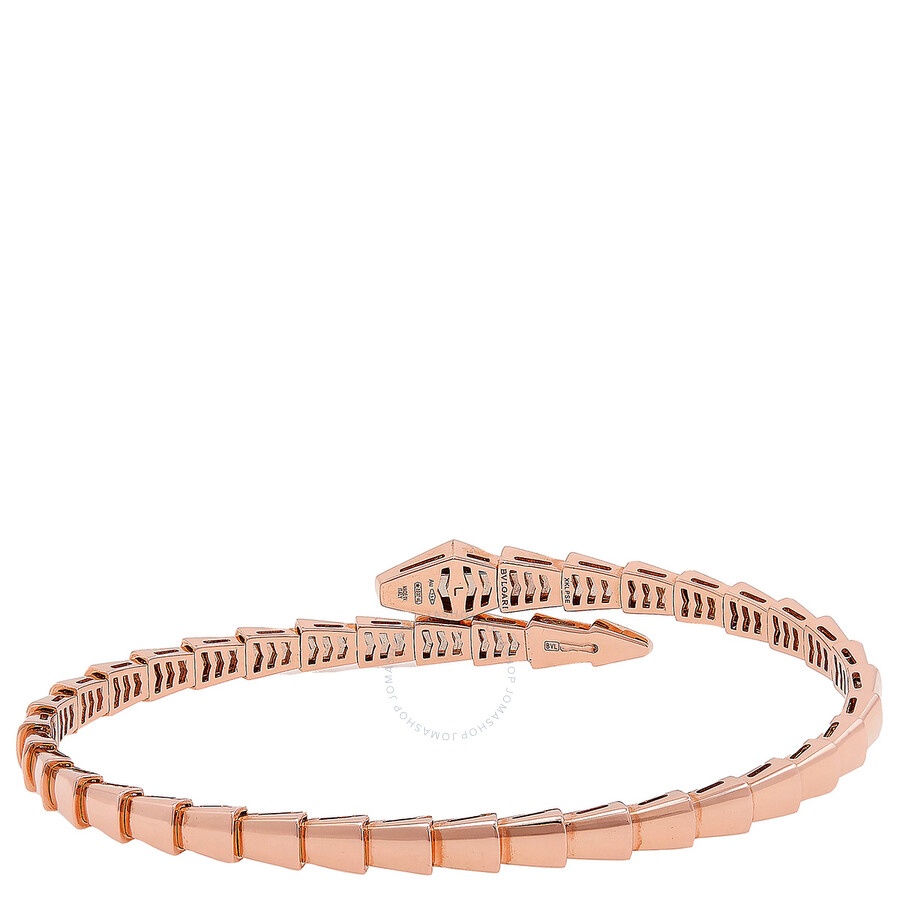 Bvlgari 18kt Rose Gold Serpenti Viper Bracelet - 3