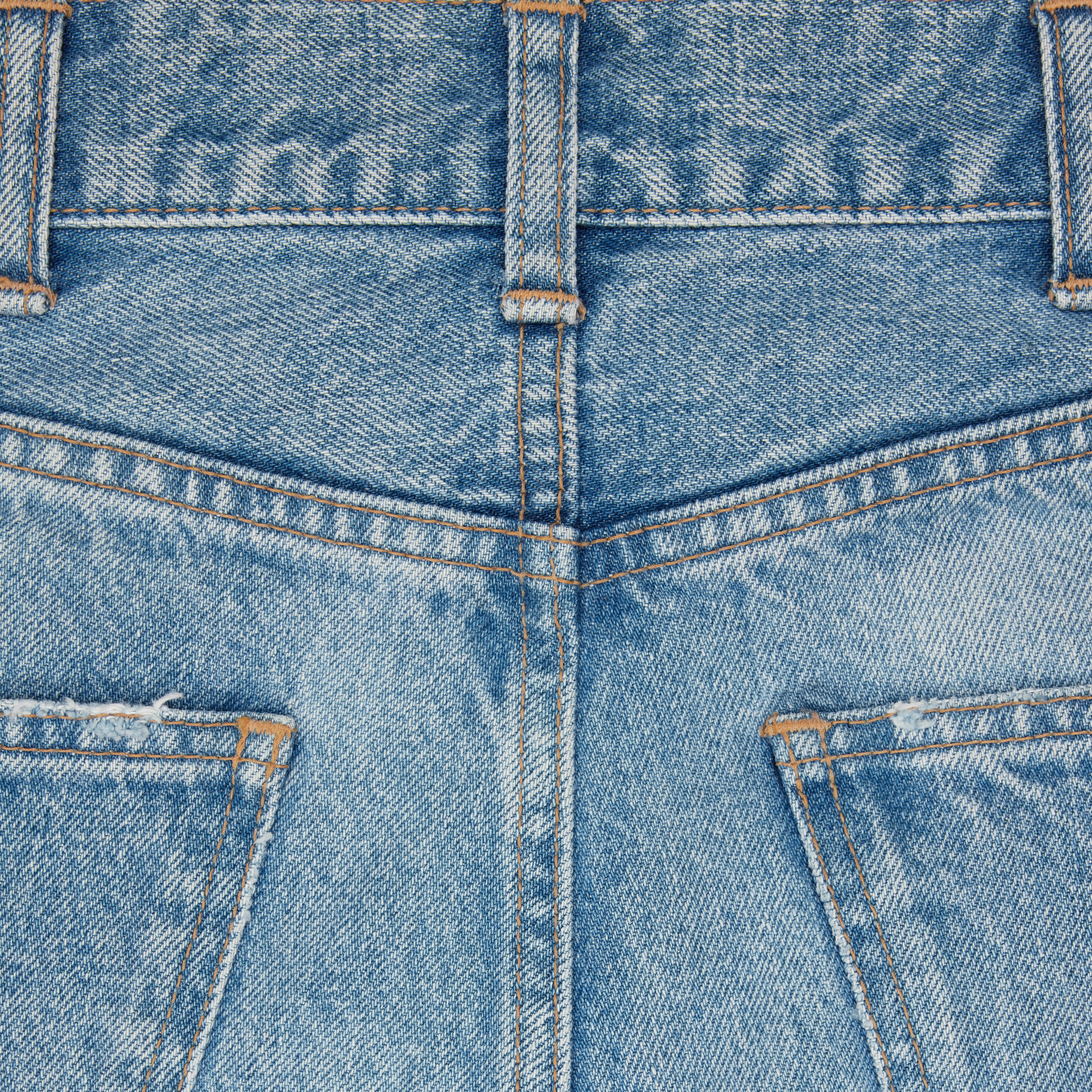 MARGARET JEANS IN STEEL BLUE WASH DENIM - 3