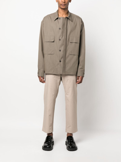 Studio Nicholson long-sleeve shirt jacket outlook