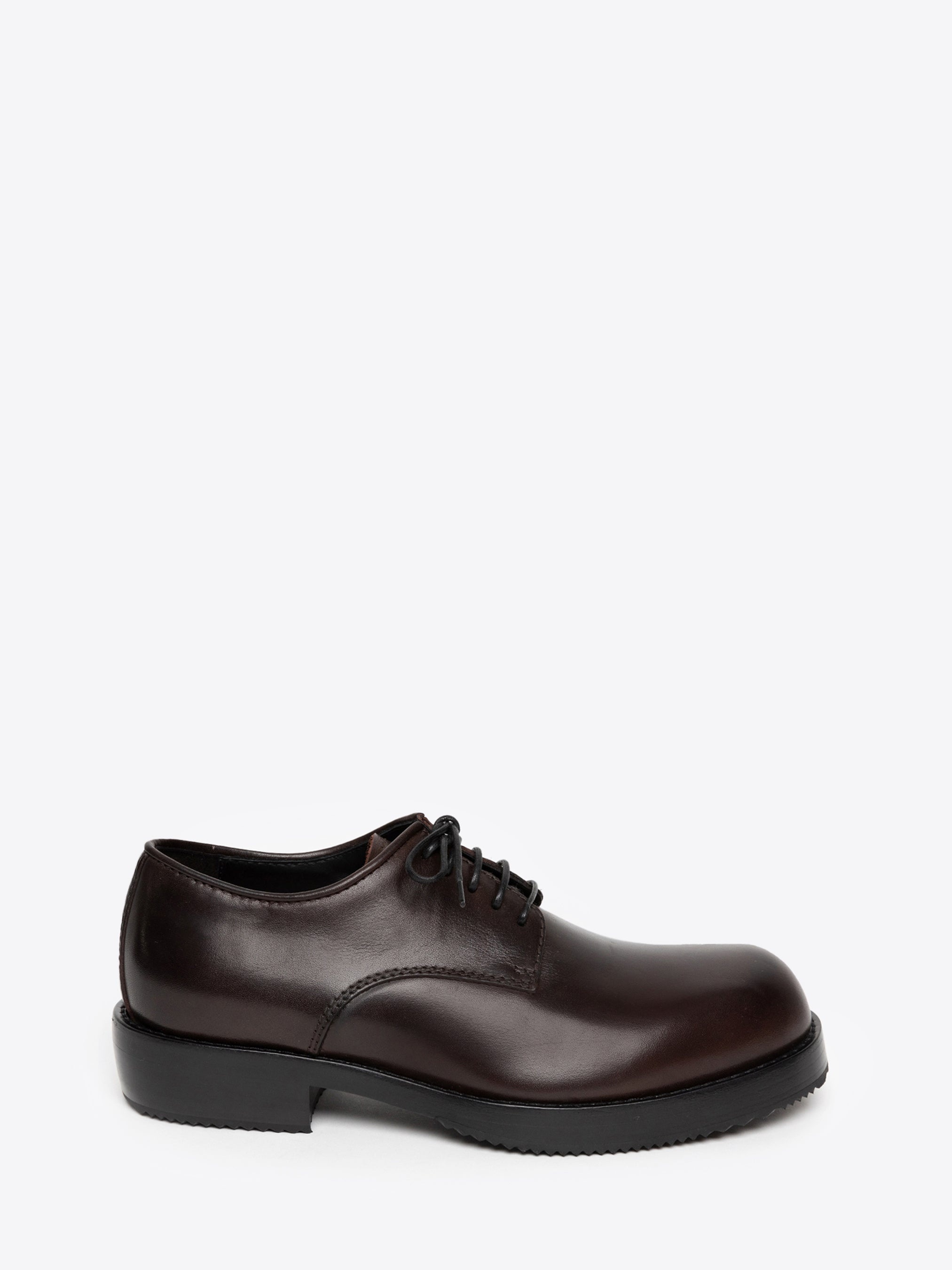 LEATHER DERBY SHOES - 2
