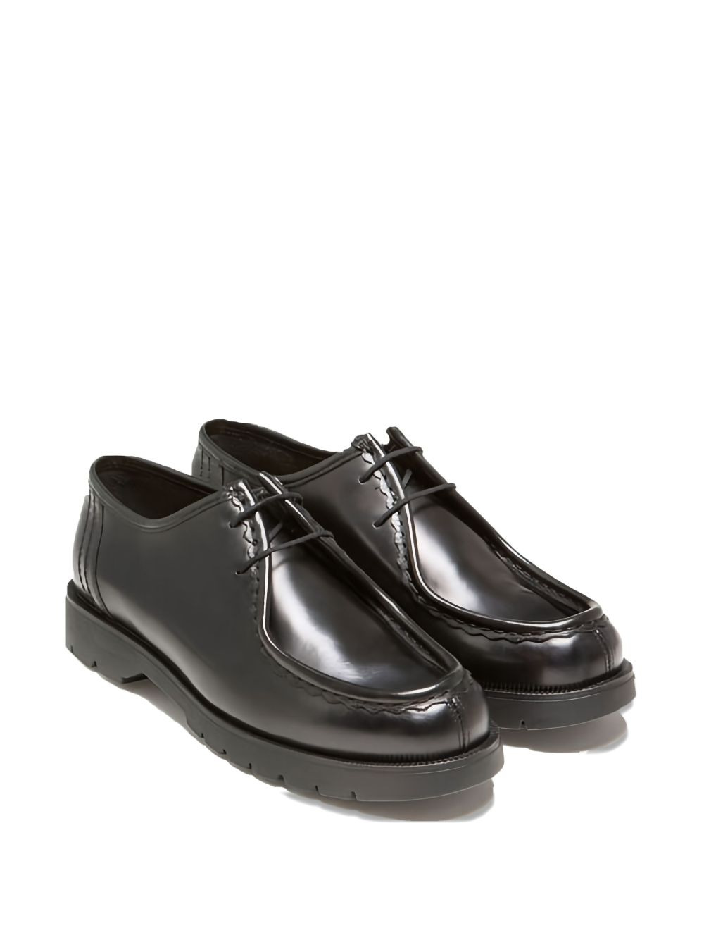B2 topstitched derby shoes - 2