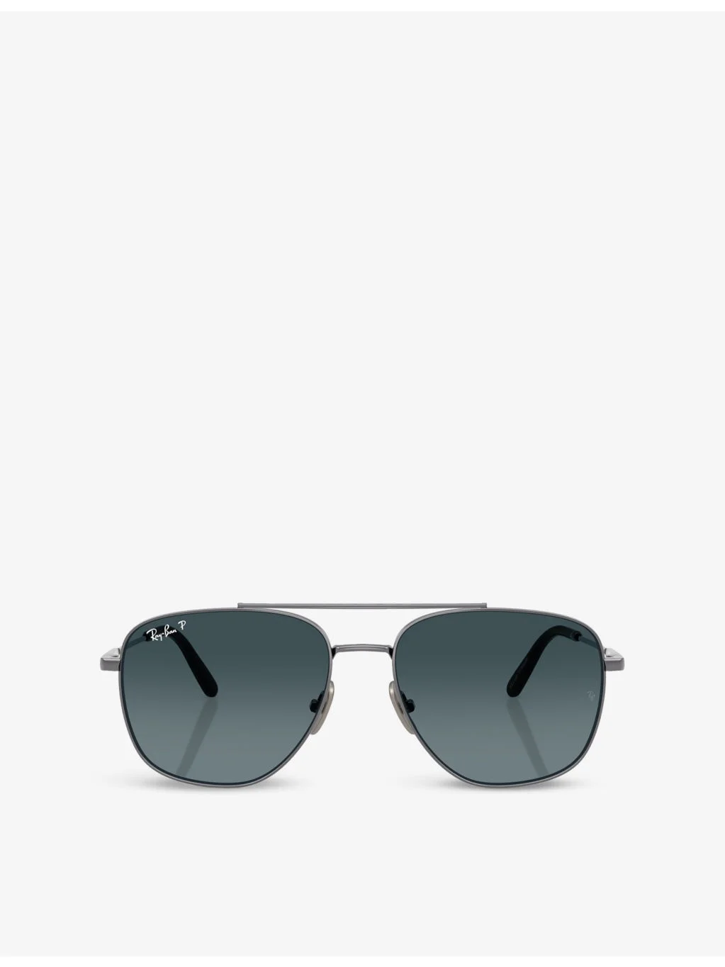 RB8097 Square-Shape Titanium Sunglasses - 1