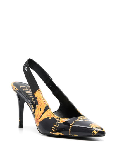 VERSACE JEANS COUTURE Couture 90mm slingback pumps outlook
