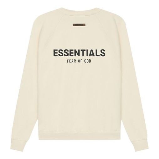 Fear of God Essentials SS21 Pull-Over Crewneck Buttercream Cream FOG-SS21-578 - 2