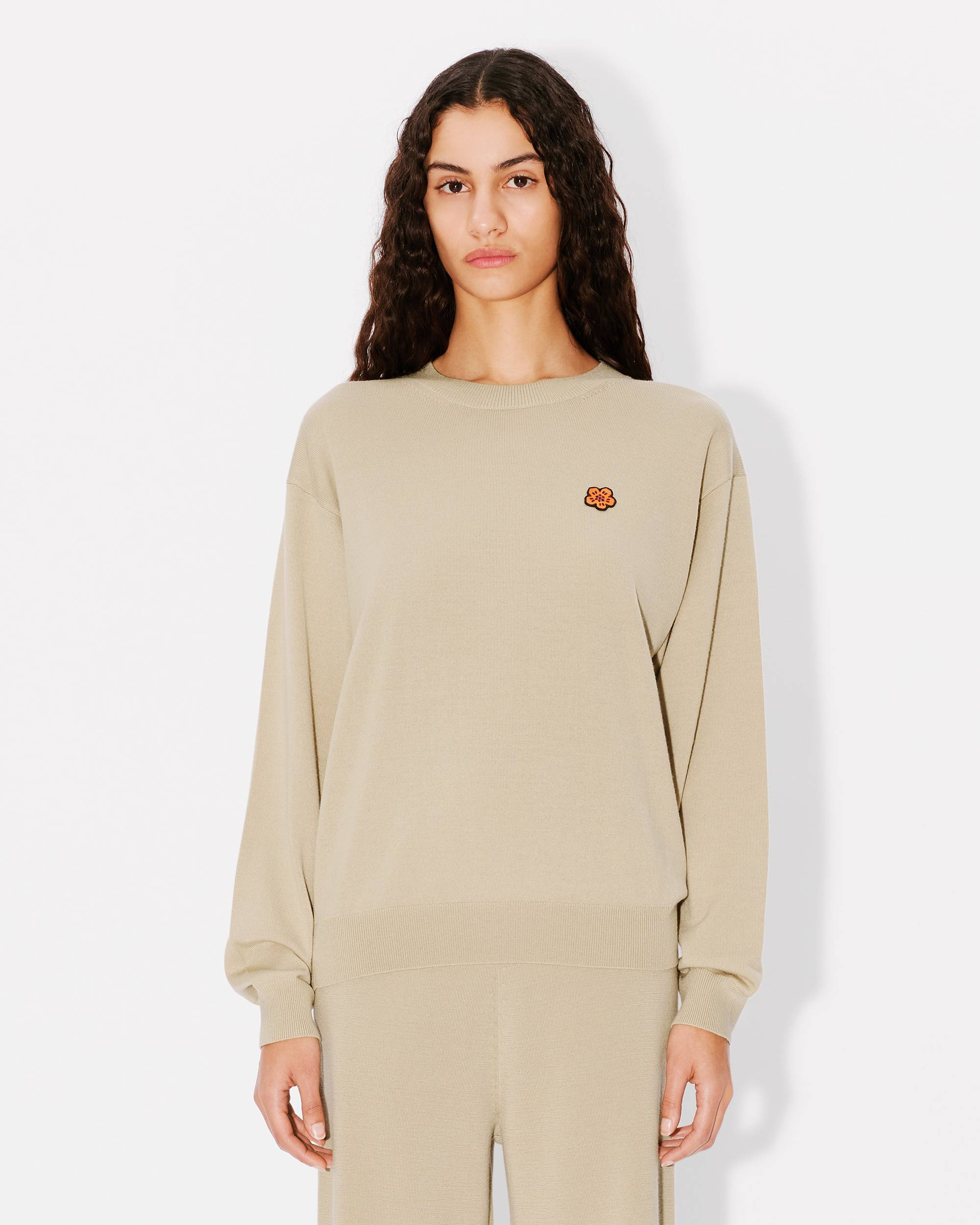 'Boke Flower' embroidered jumper - 3