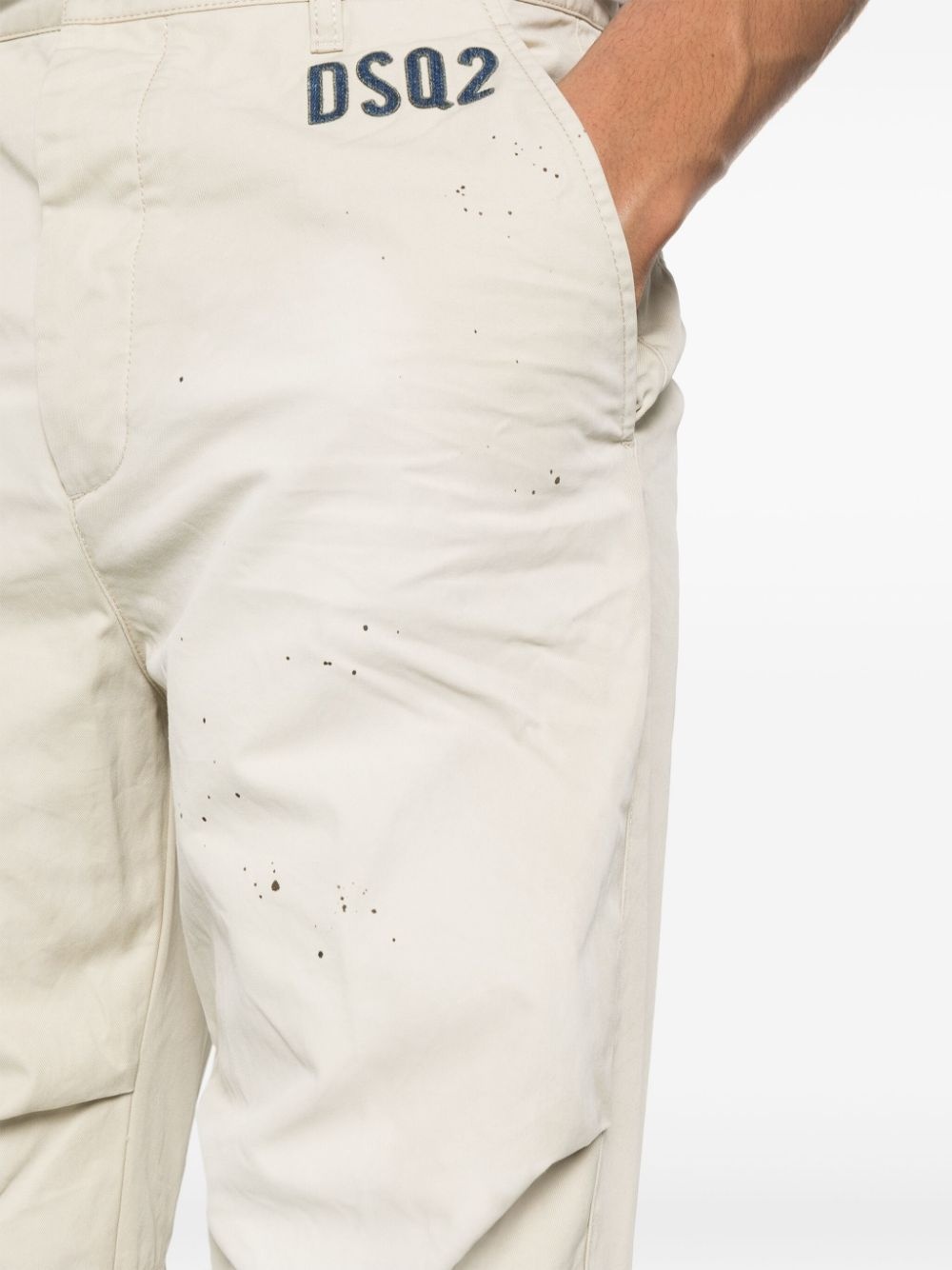 D2 Stamps Osaka straight-leg trousers - 5