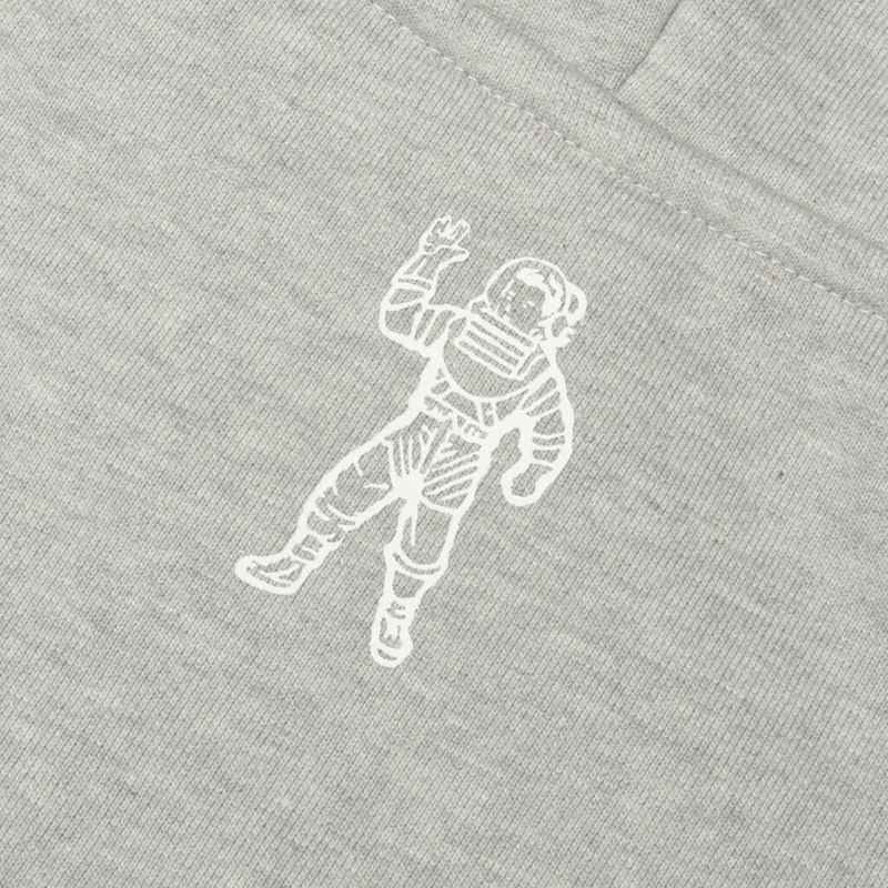 SCRIPT ZIP HOODIE - HEATHER GREY 5