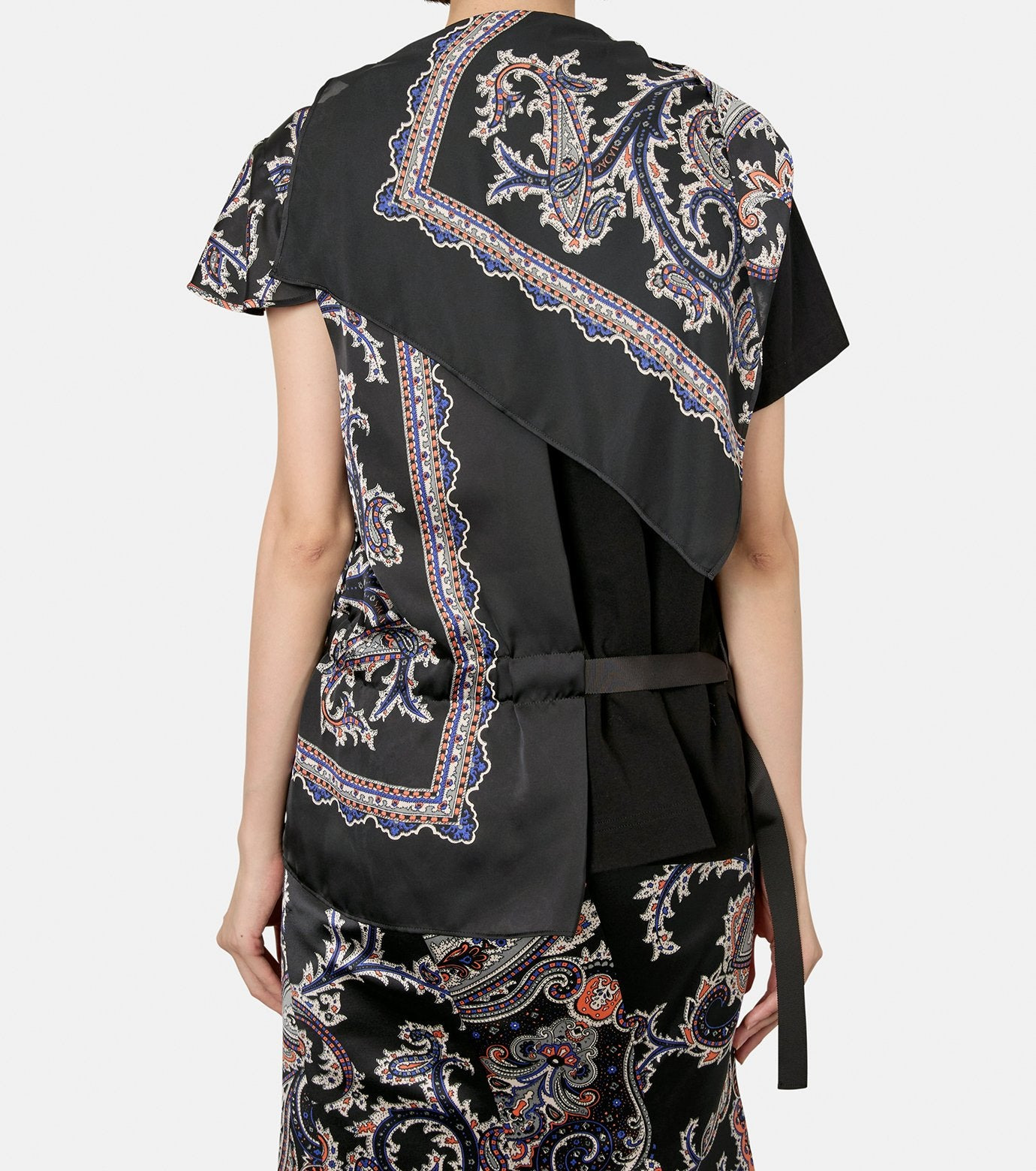 Paisley Print x Cotton Jersey T - 3