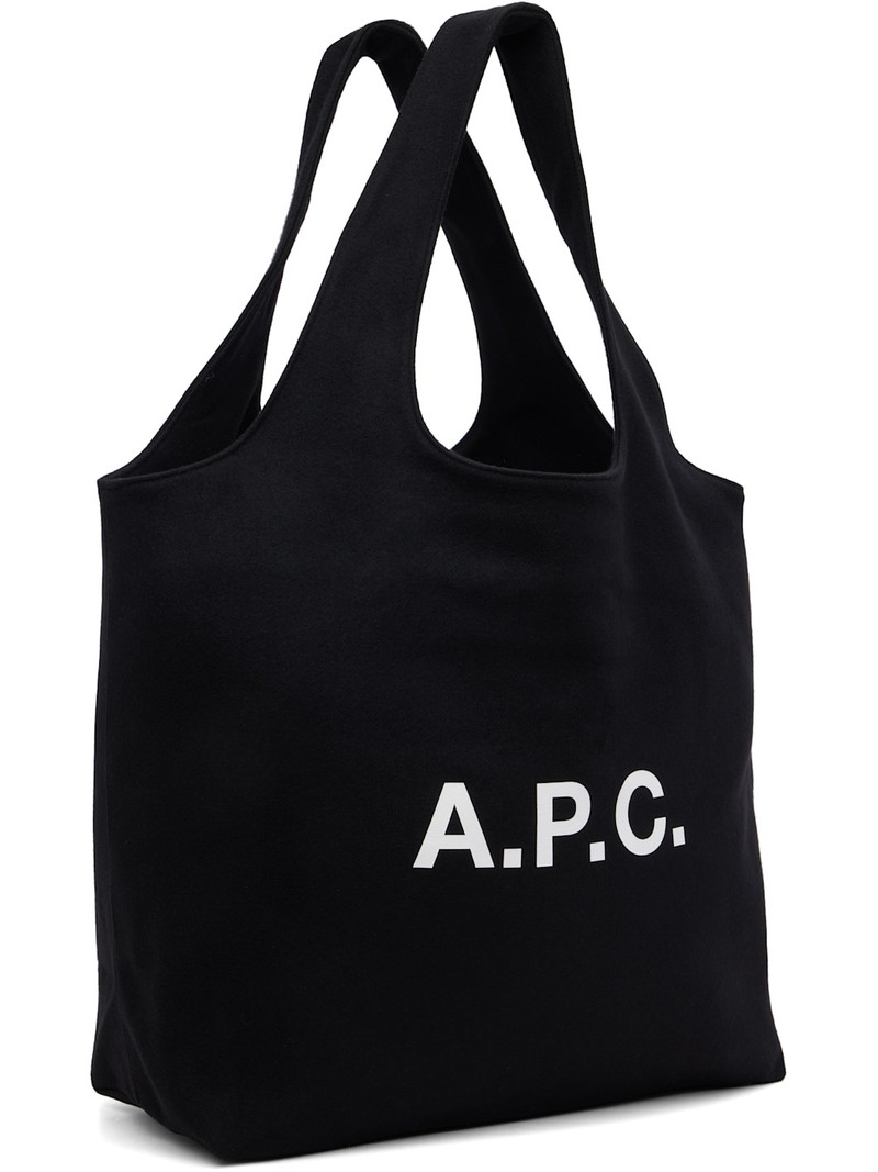 A.P.C. Black Ninon Tote outlook