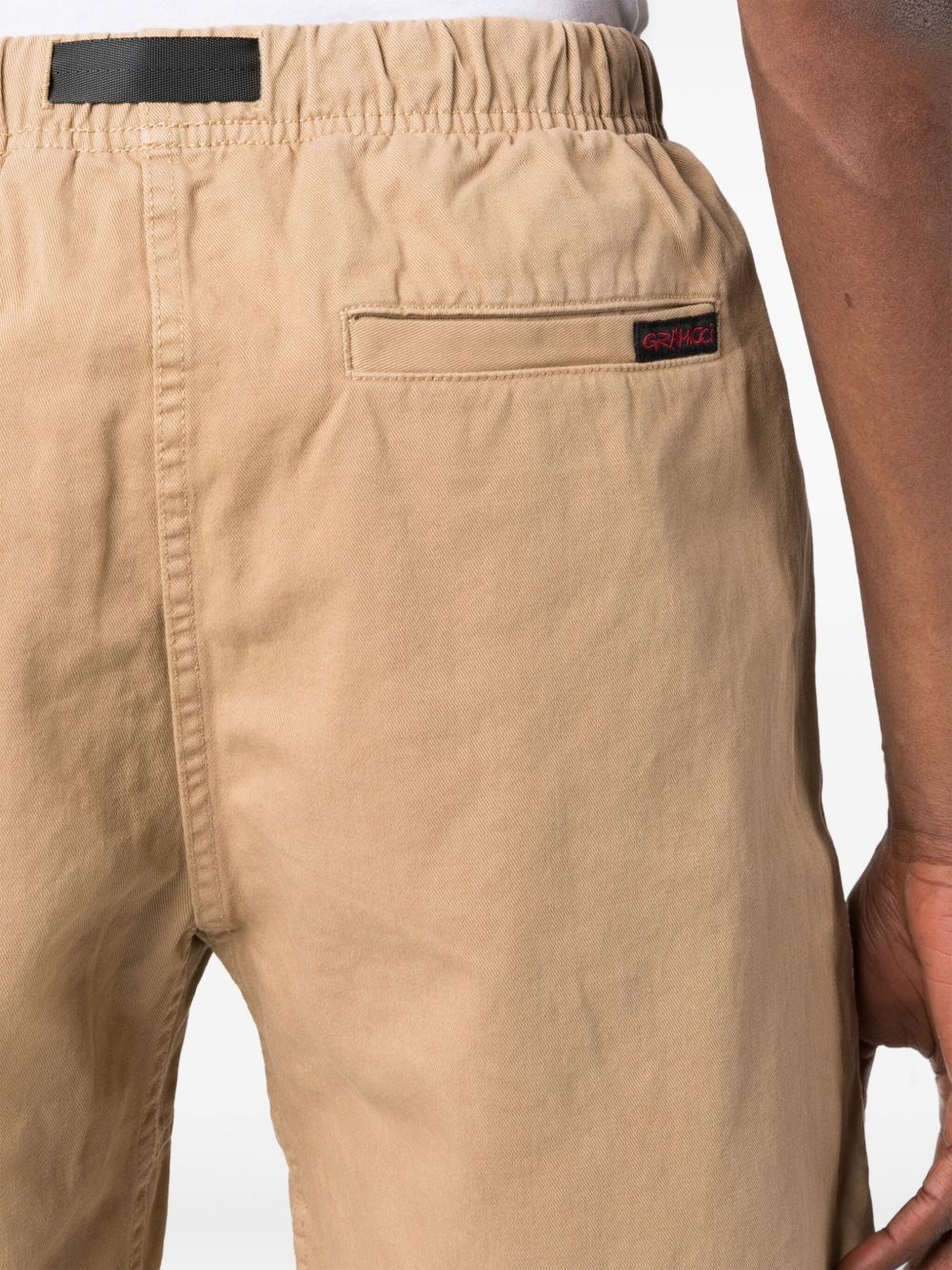 buckle-fastening waistband shorts - 5