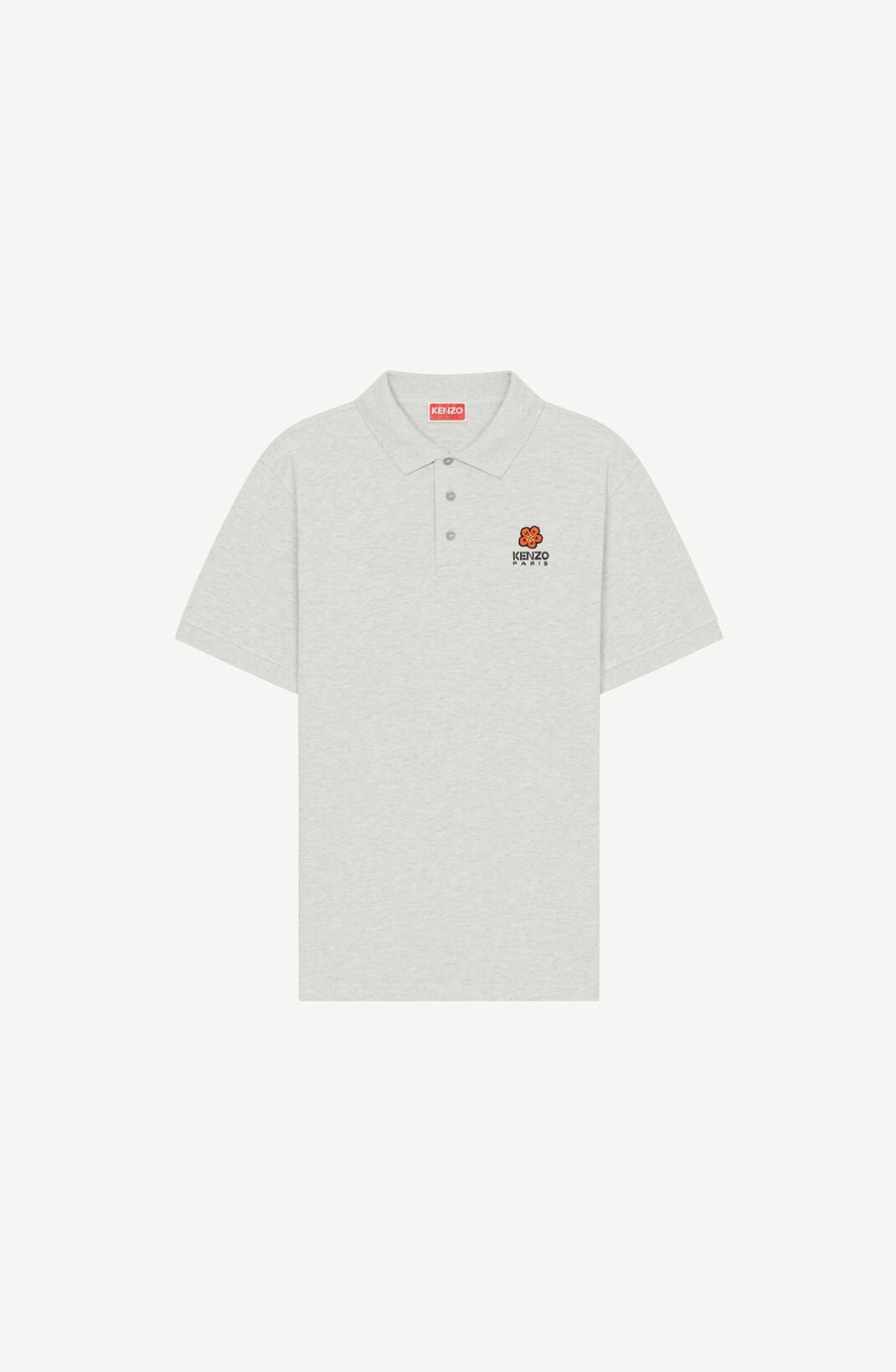 'BOKE FLOWER' crest polo shirt - 1