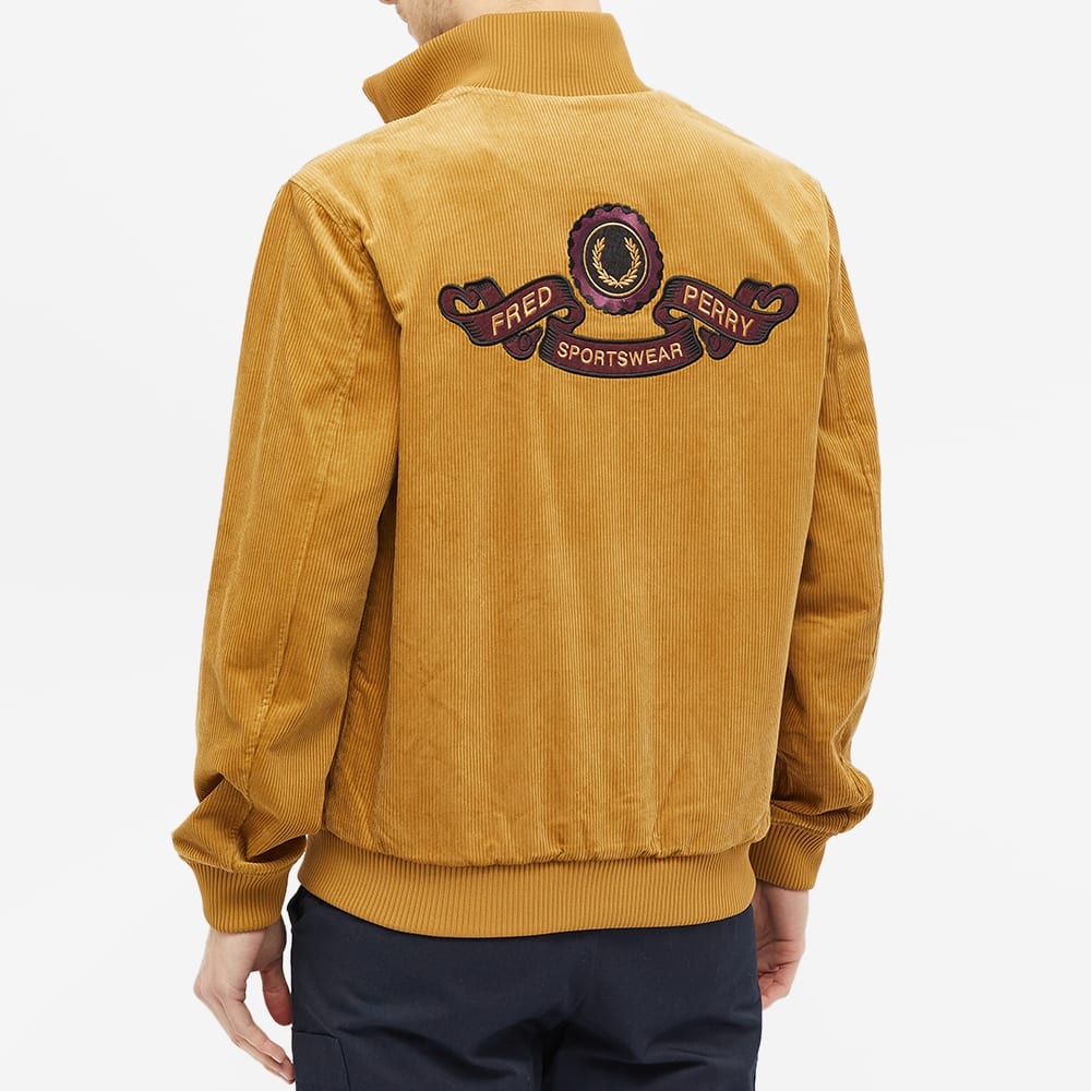 Fred Perry Authentic Embroidered Cord Jacket - 7