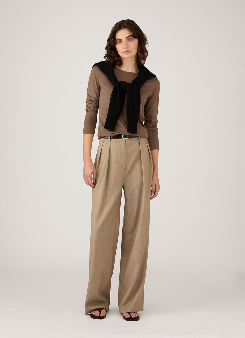 Sunspel Long Sleeve Classic T‑shirt outlook