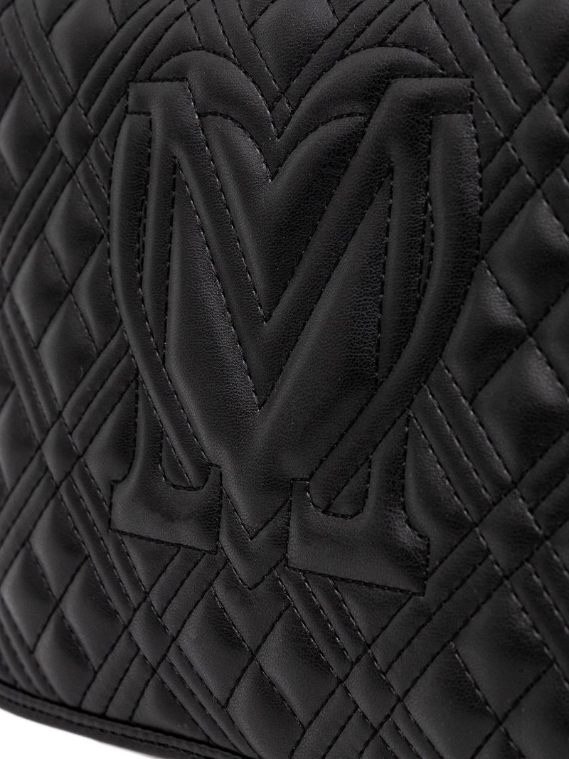 quilted logo crossbody bag 4