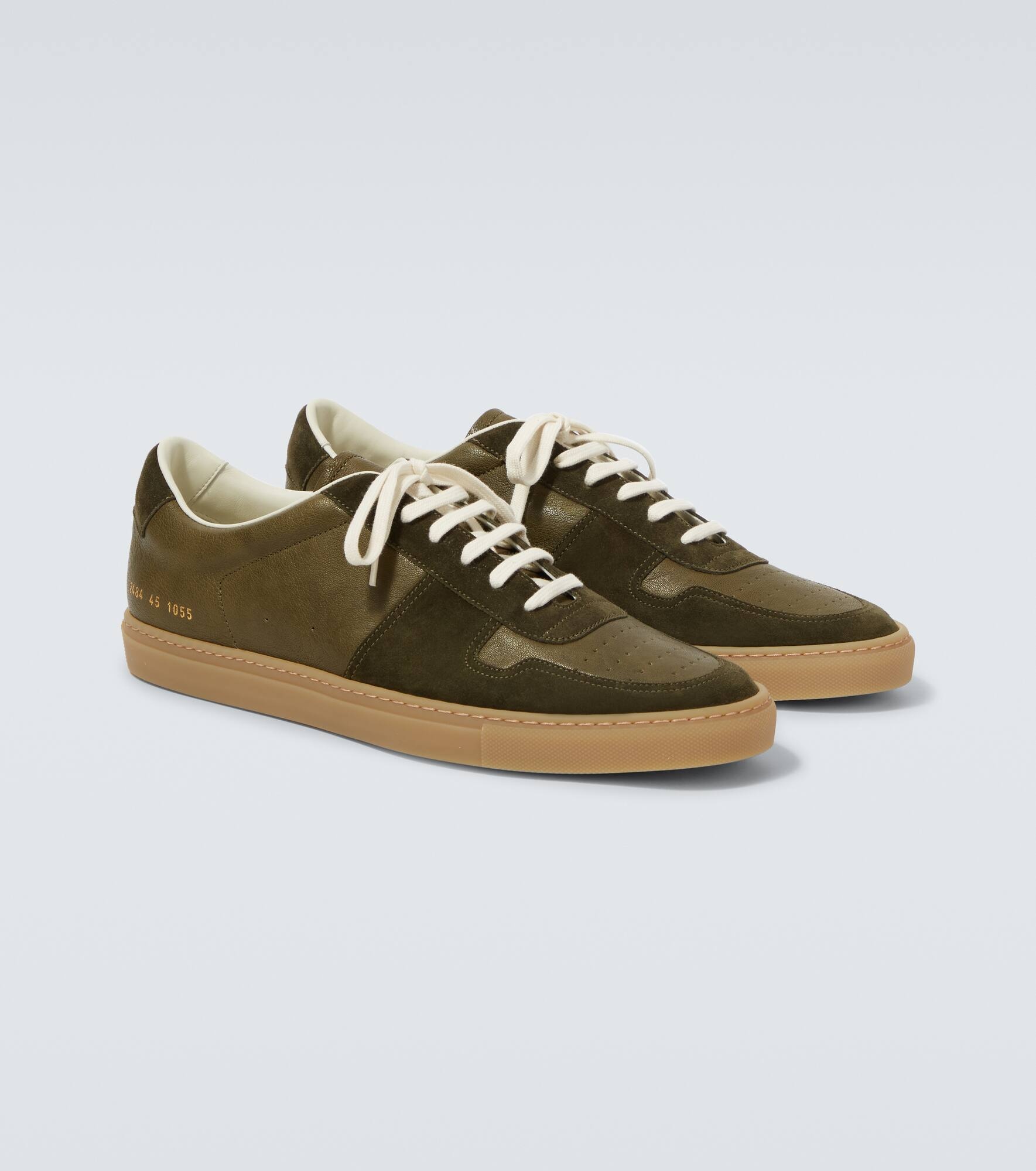 BBall Duo leather and suede sneakers - 5