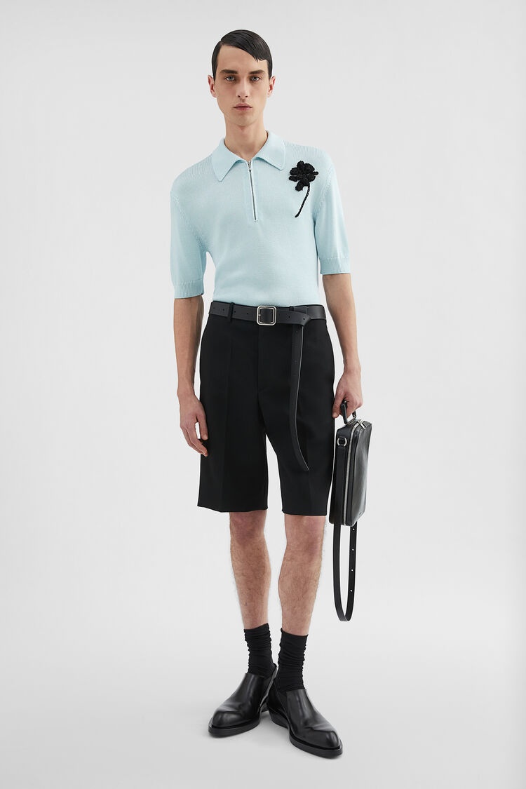 Knit Polo T-Shirt - 2