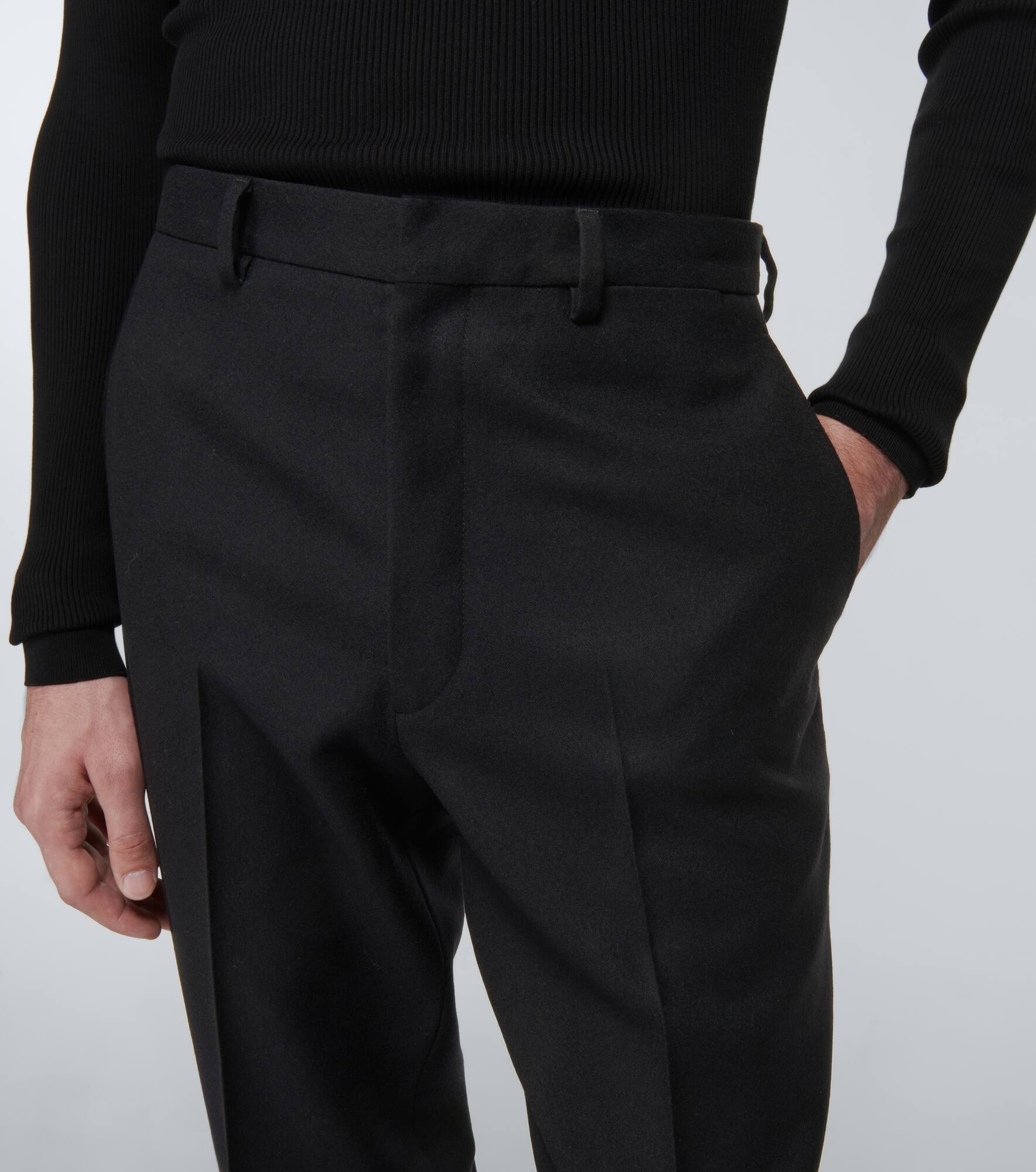 Tailored wool formal pants - 5