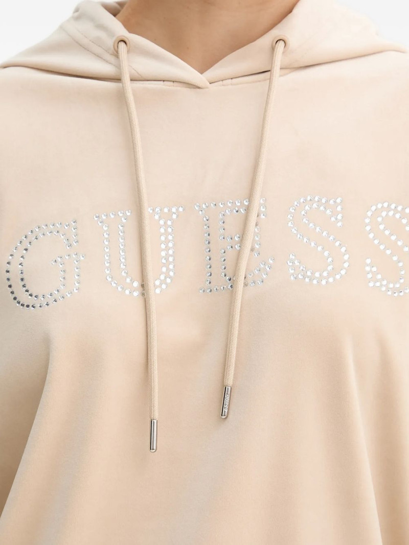 logo-embellished hoodie 5