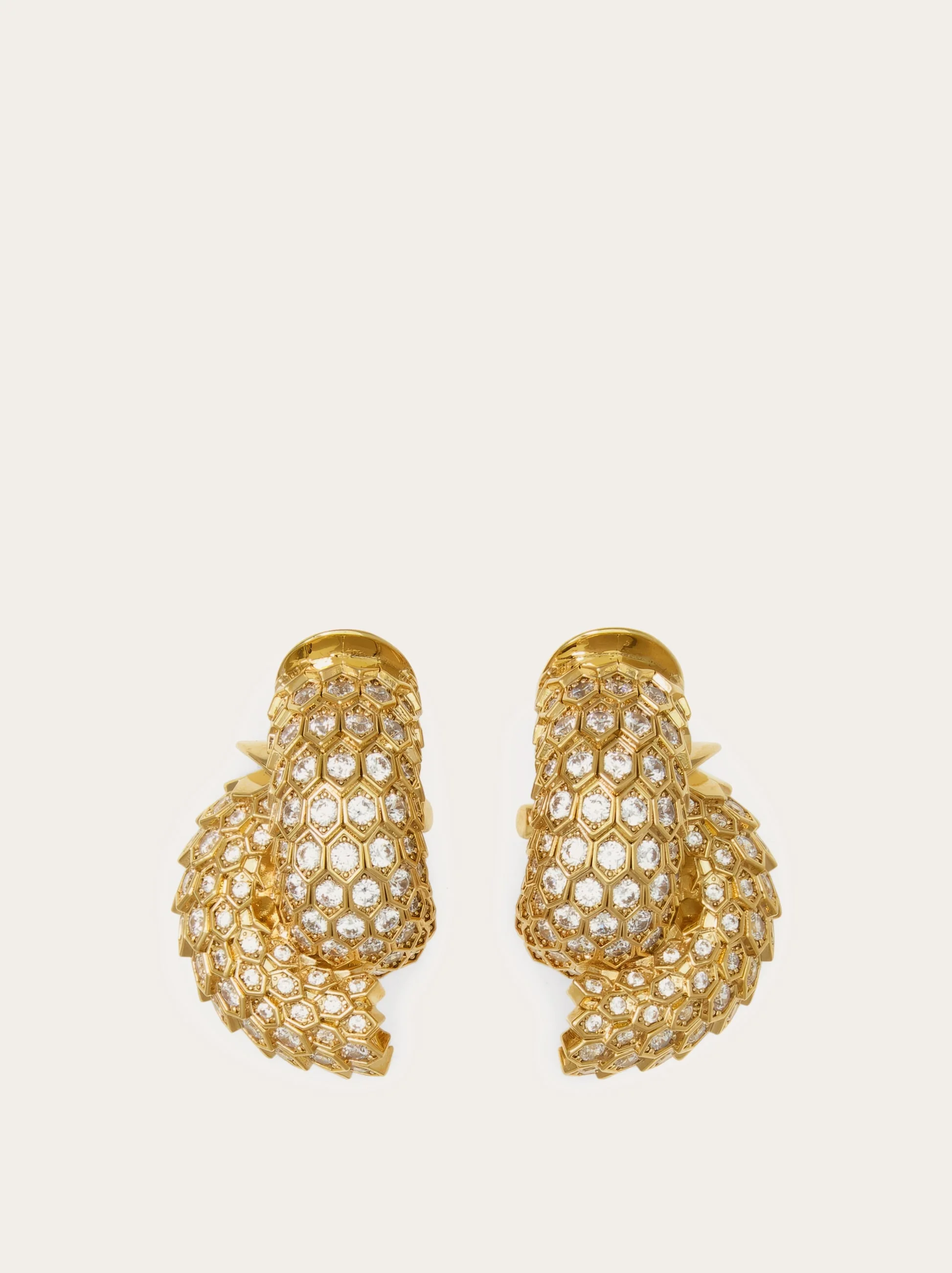 Sculptural earrings - 1