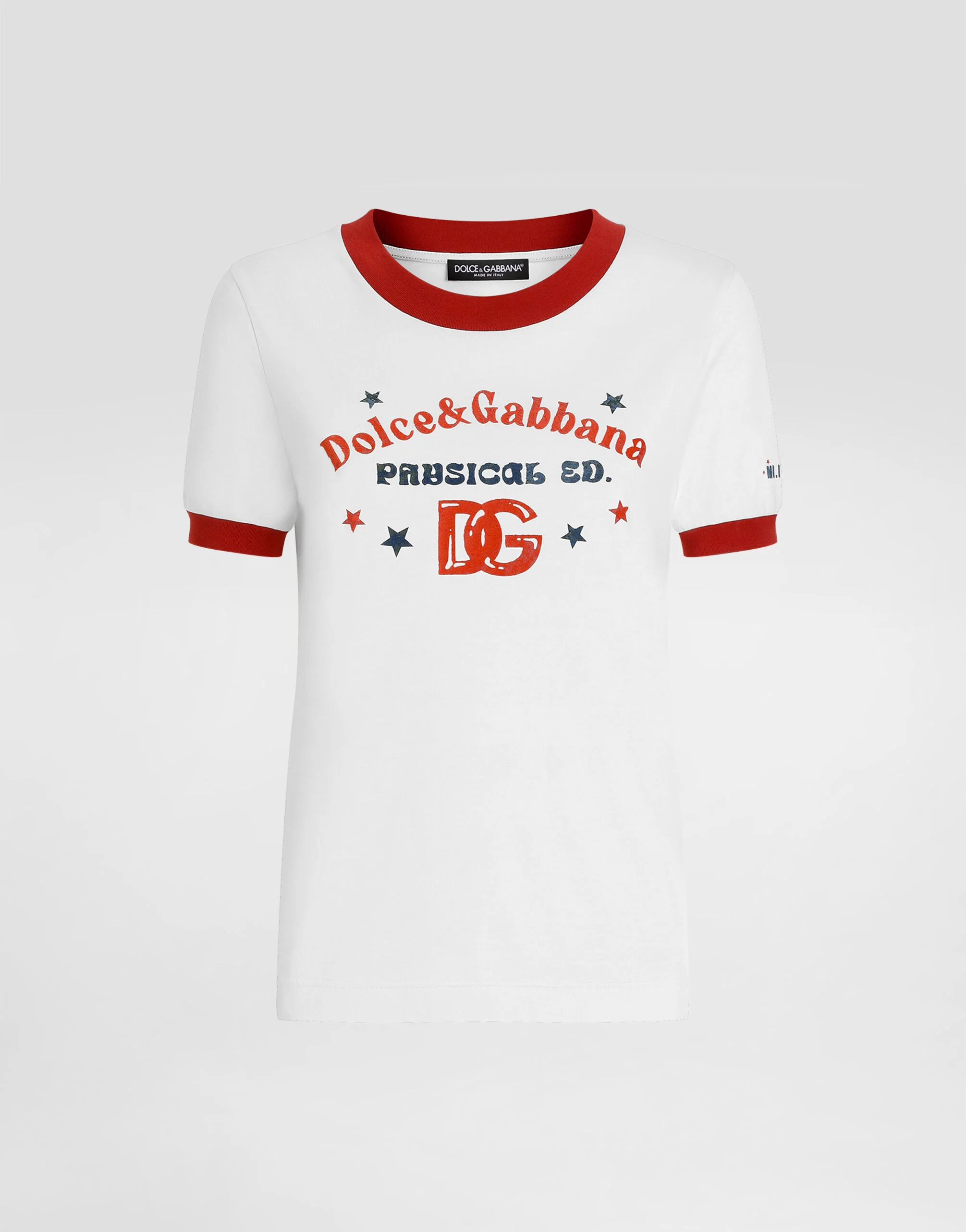 Jersey t-shirt with print - 1