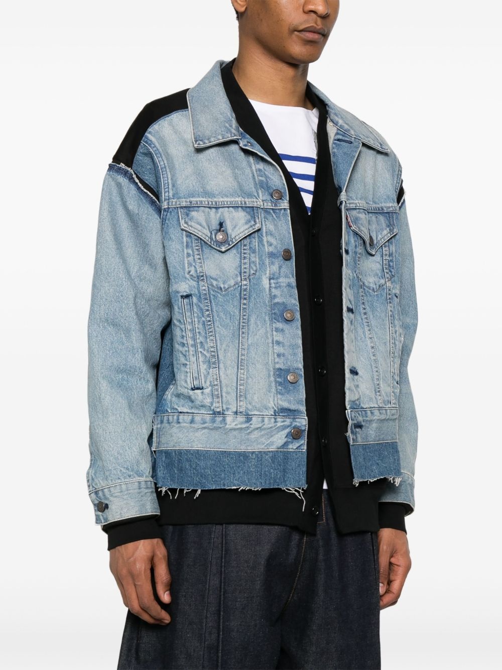 panelled jacket - 3