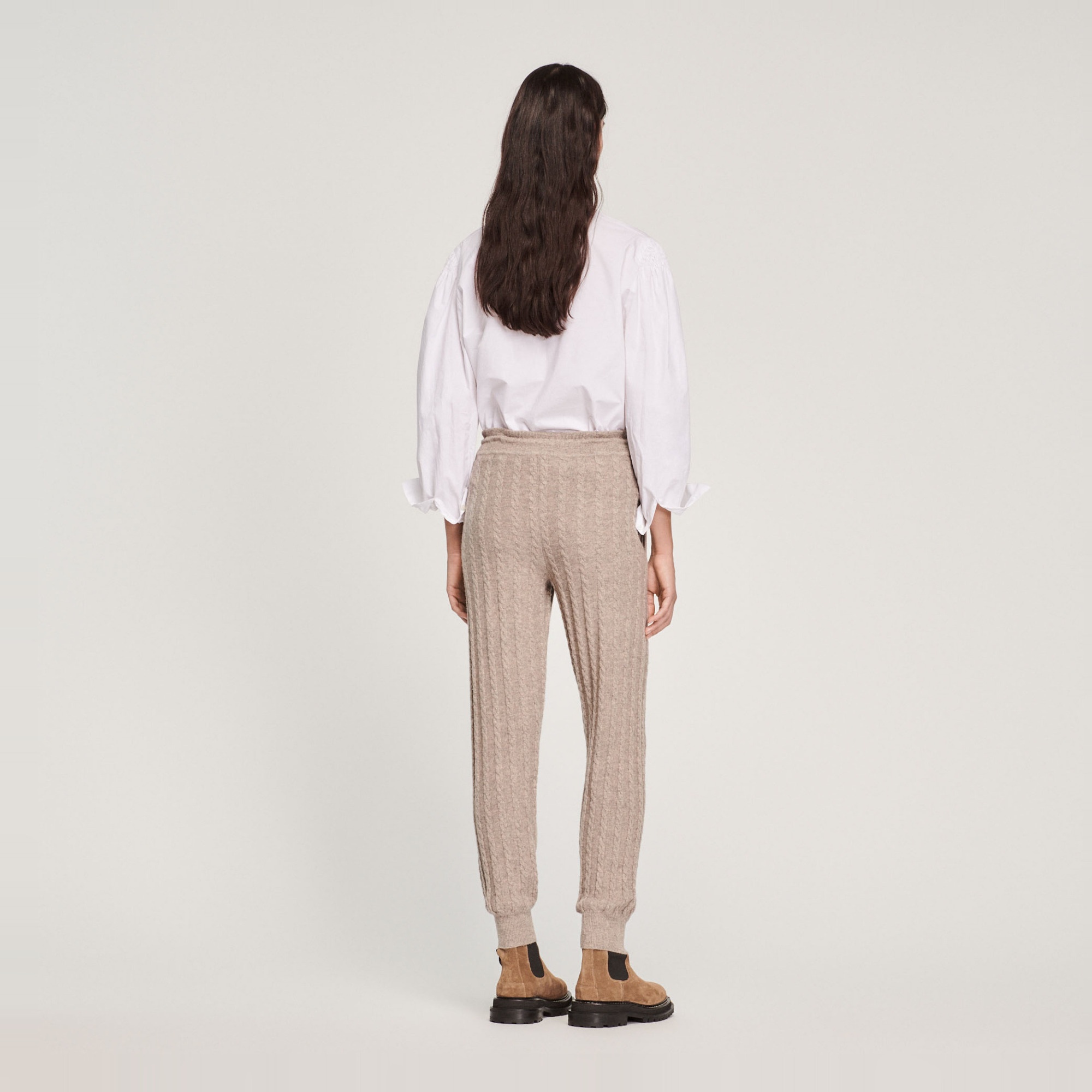 Knitted jogging bottoms - 6