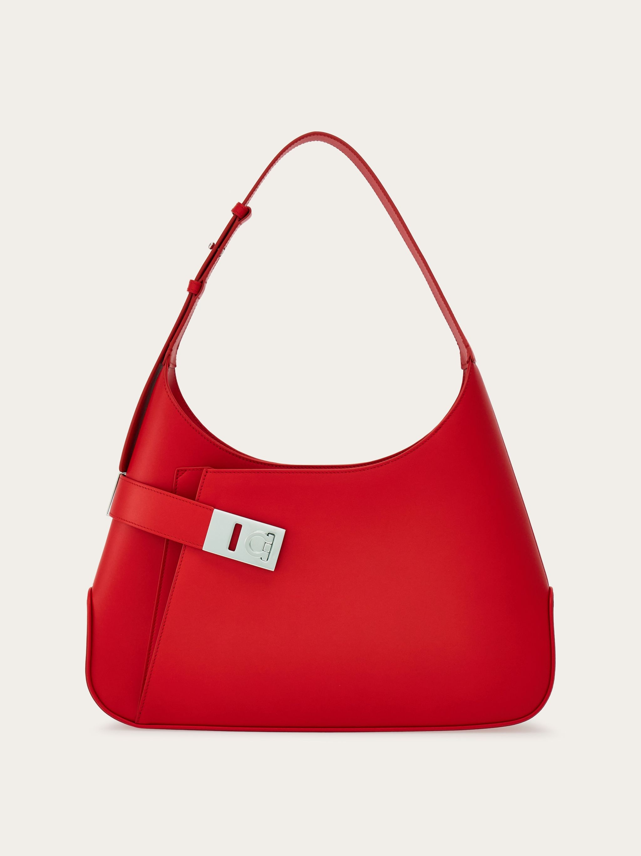 【送料&関税込】Ferragamo Shoulder Bag With Logo FERRAGAMO Shoulder bag (L) | REVERSIBLE