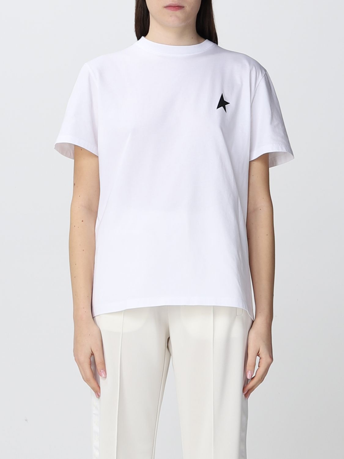 Golden Goose T-shirt in jersey with Star logo - 1