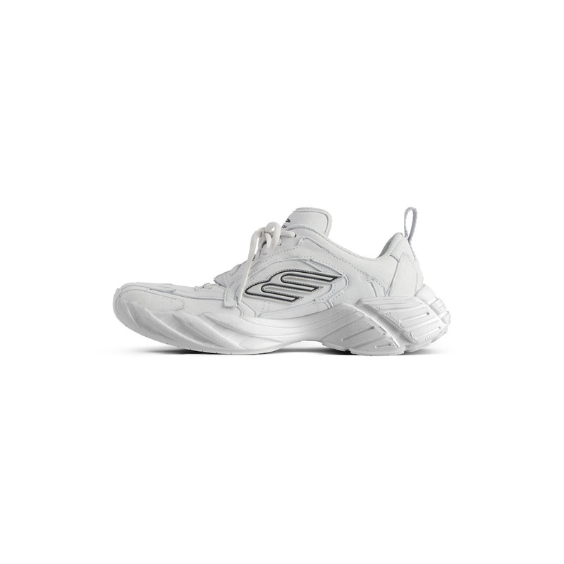 BALENCIAGA Men's Monday Shoe in Light Grey outlook