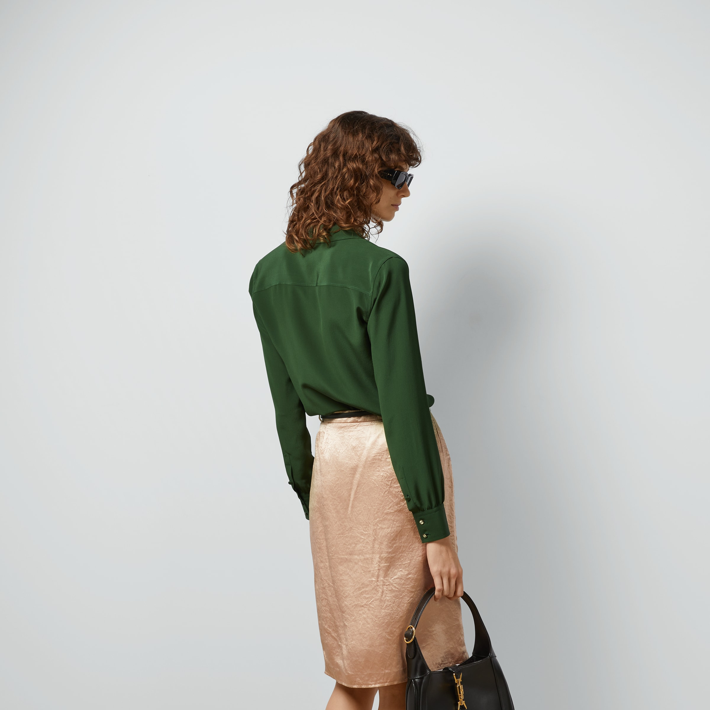 Silk crêpe de chine shirt - 7