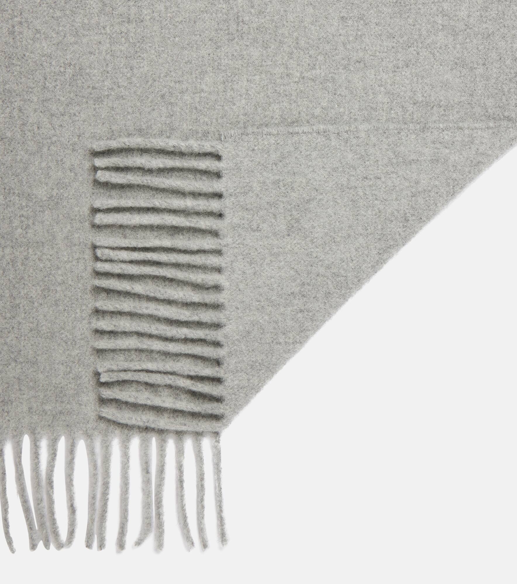 Fringed wool scarf - 4