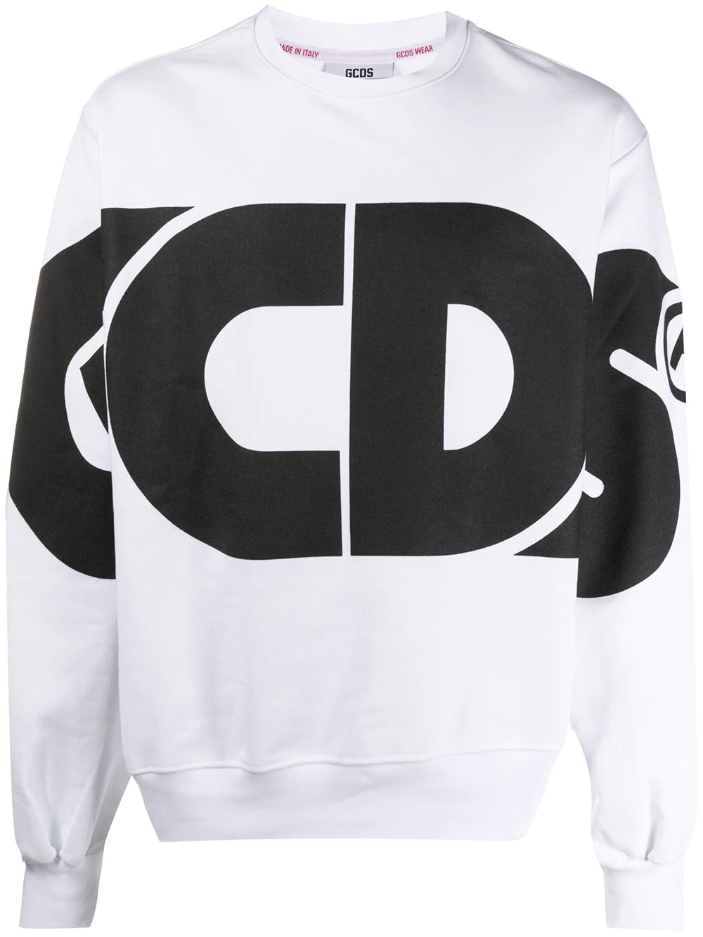 oversized logo sweatshirt - 1