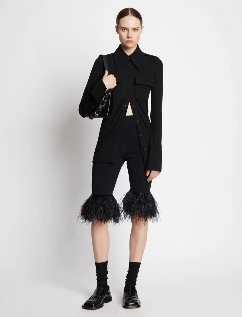 Proenza Schouler Matte Jersey Shirt outlook