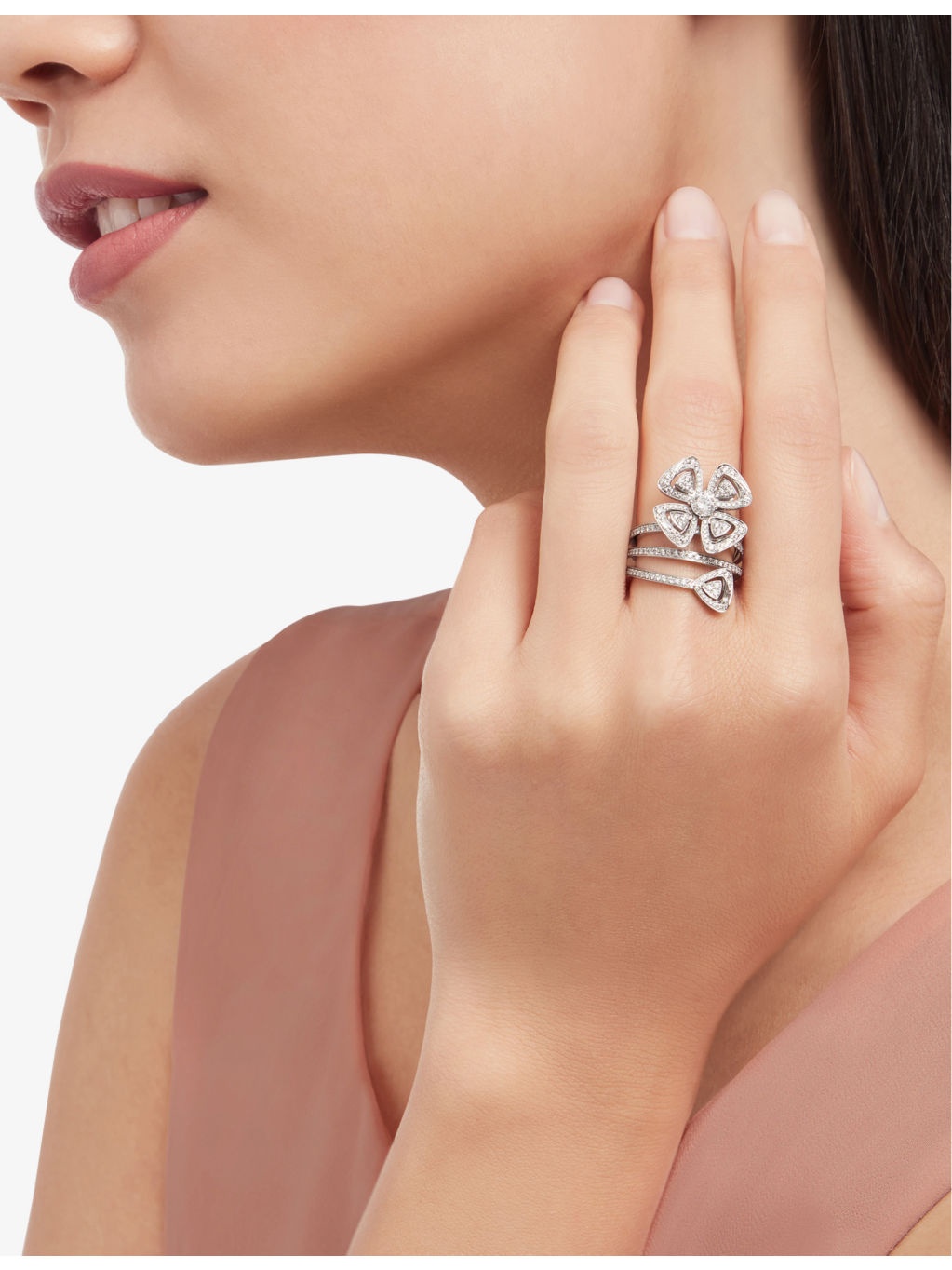Fiorever 18ct white gold and 1.09ct diamond ring - 2