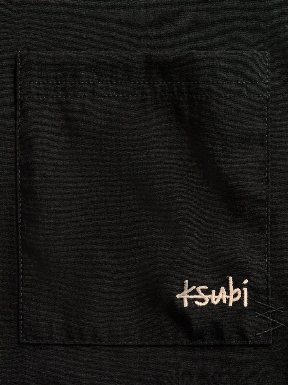 logo-embroidered shirt - 3